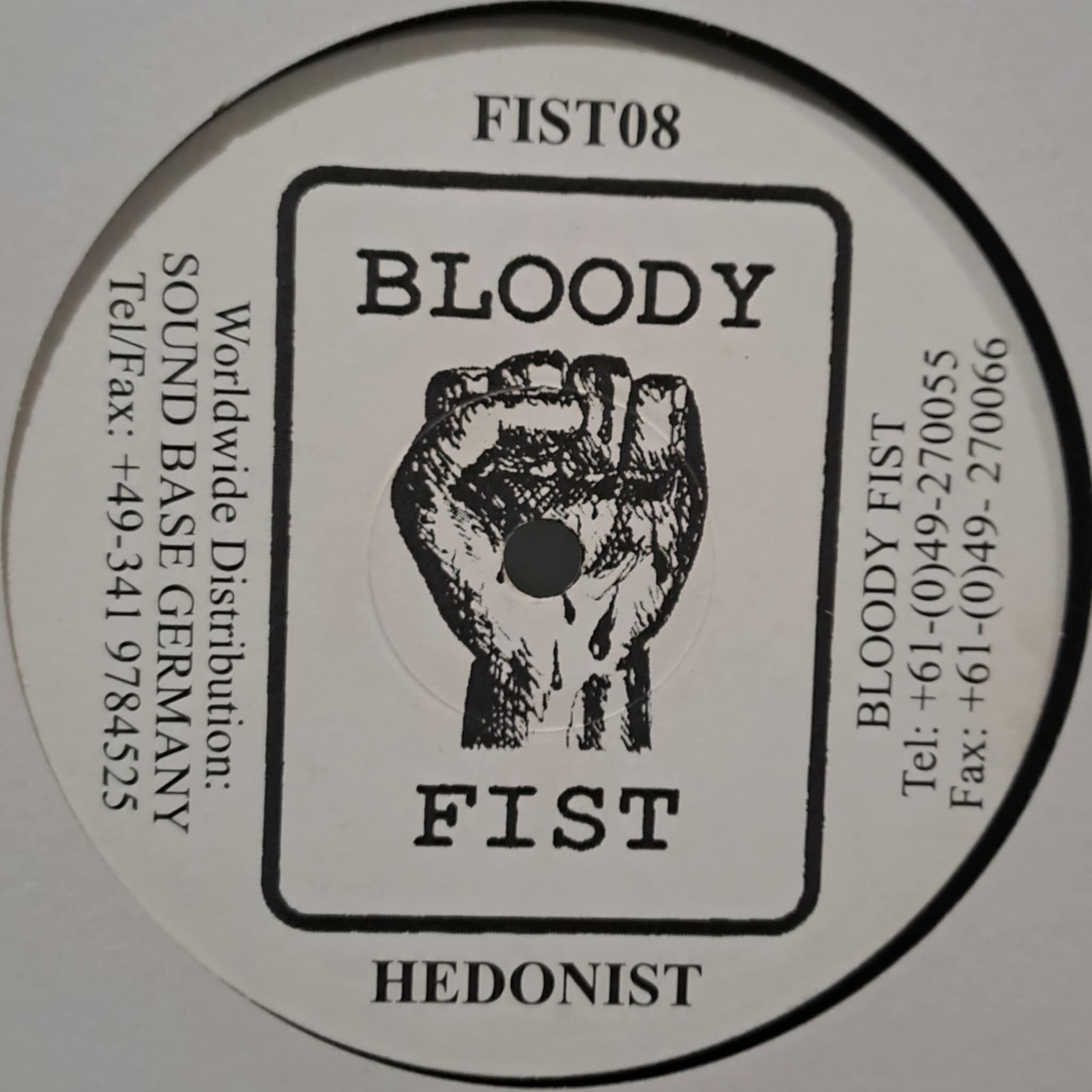 Bloody Fist Records 08 - vinyle hardcore