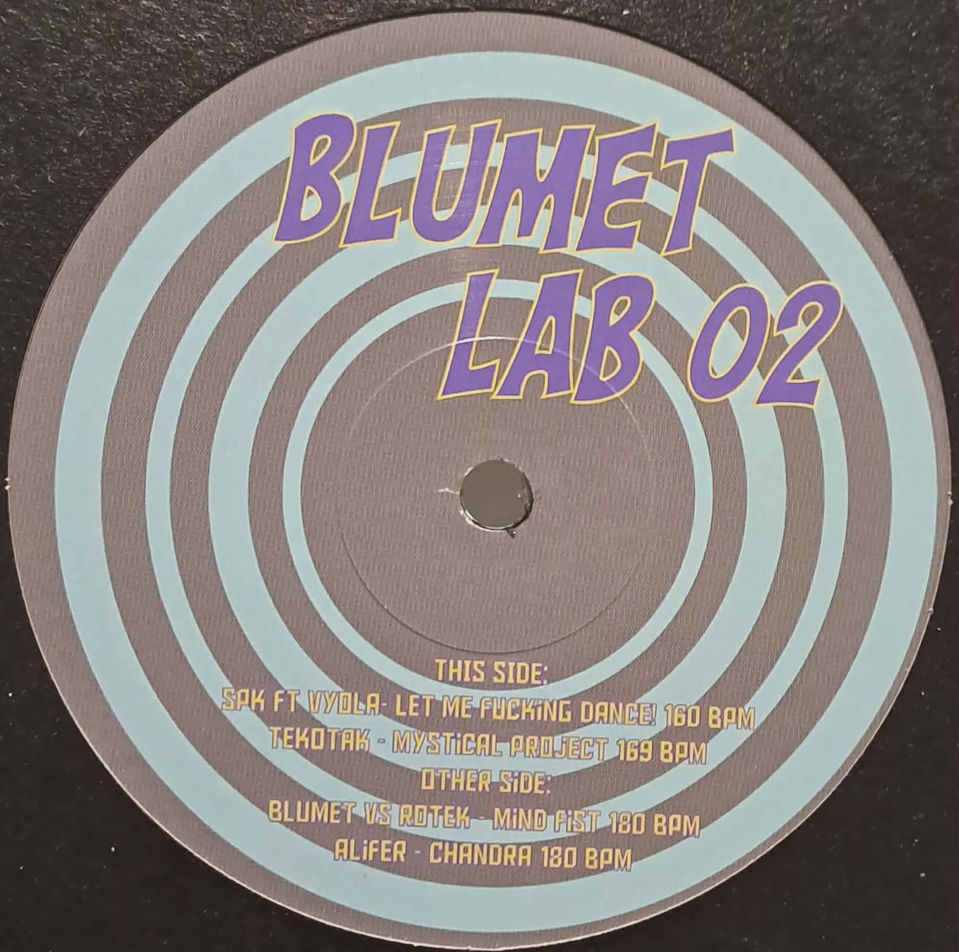 Blumet Lab 02 - vinyle freetekno