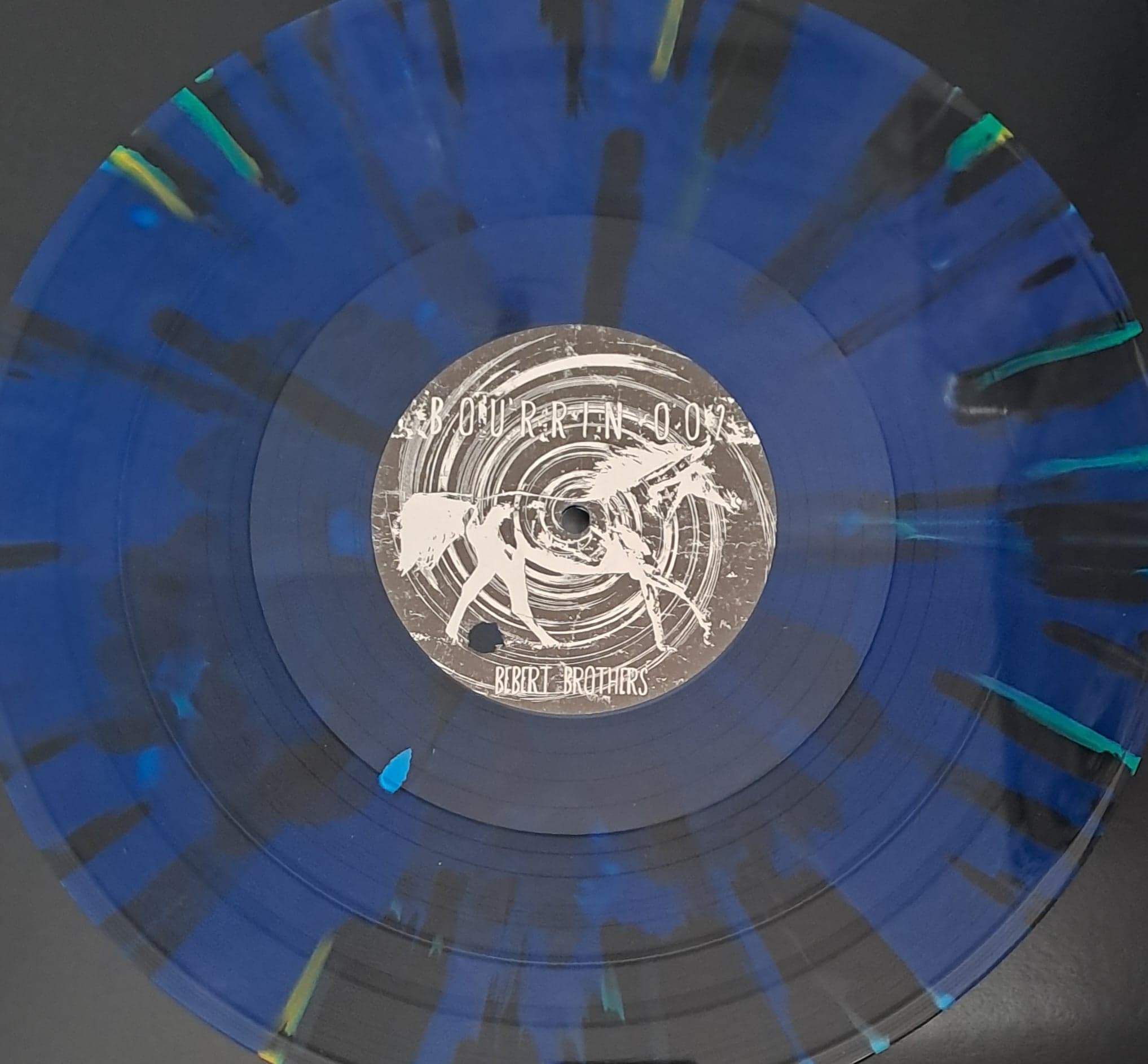 Bourrin 002 SPLATTER - vinyle tribecore