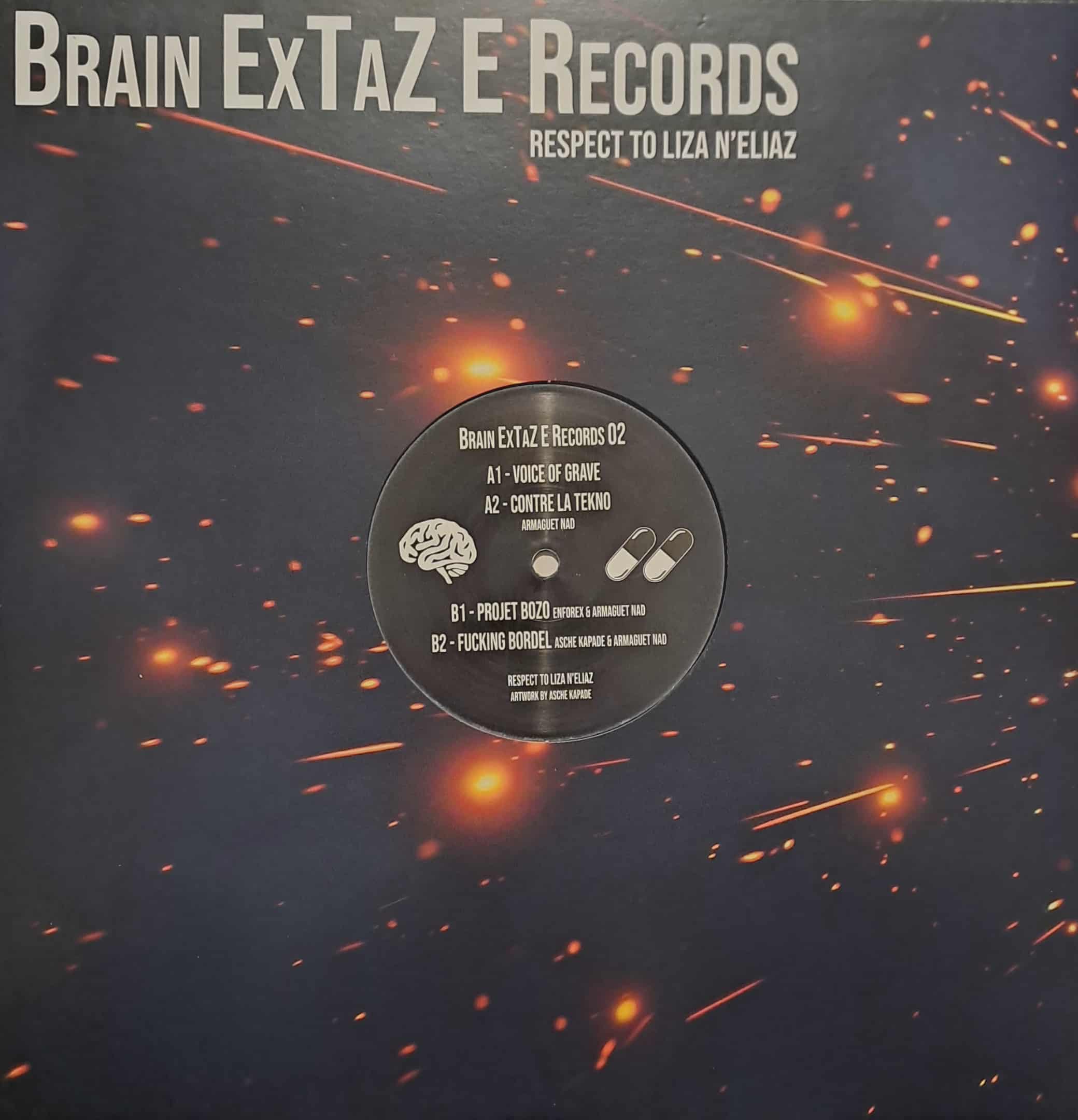 Brain ExTaZ E 02 - vinyle hardcore