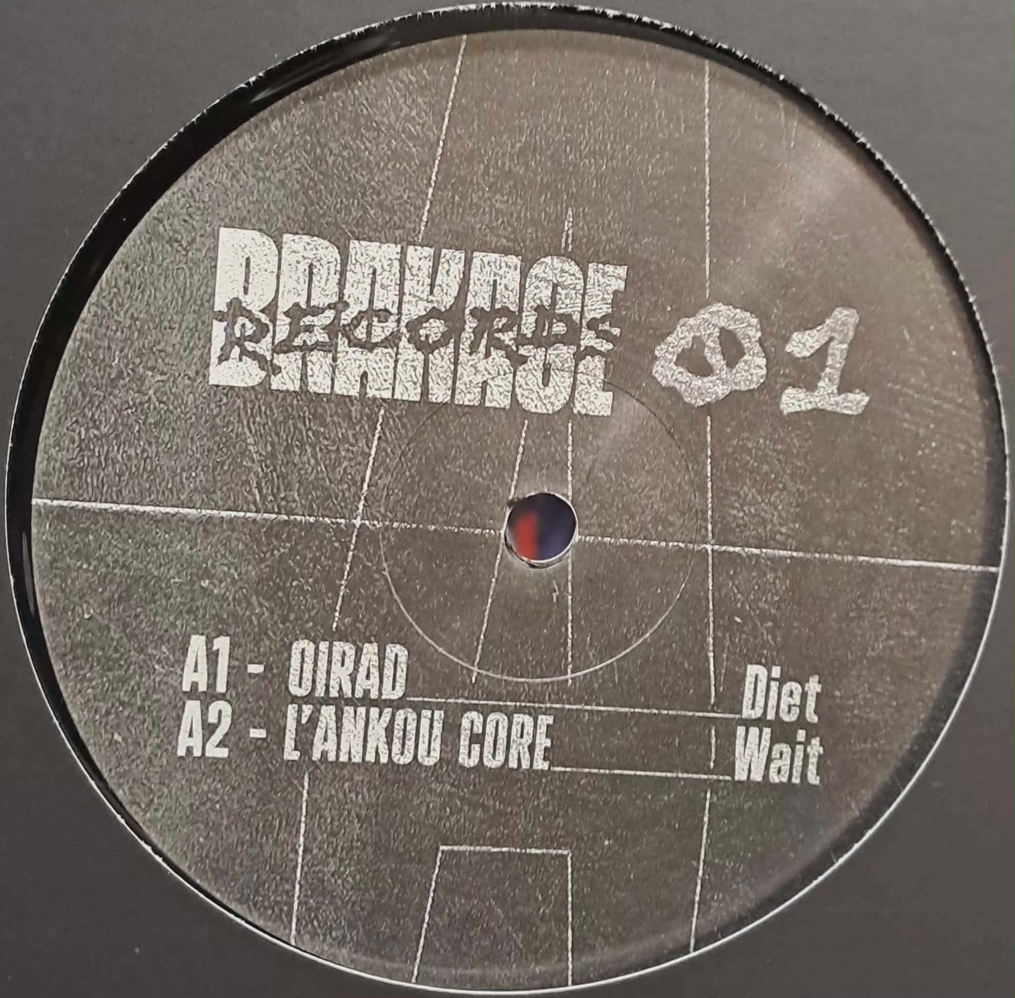 Brakage 01 - vinyle hardcore