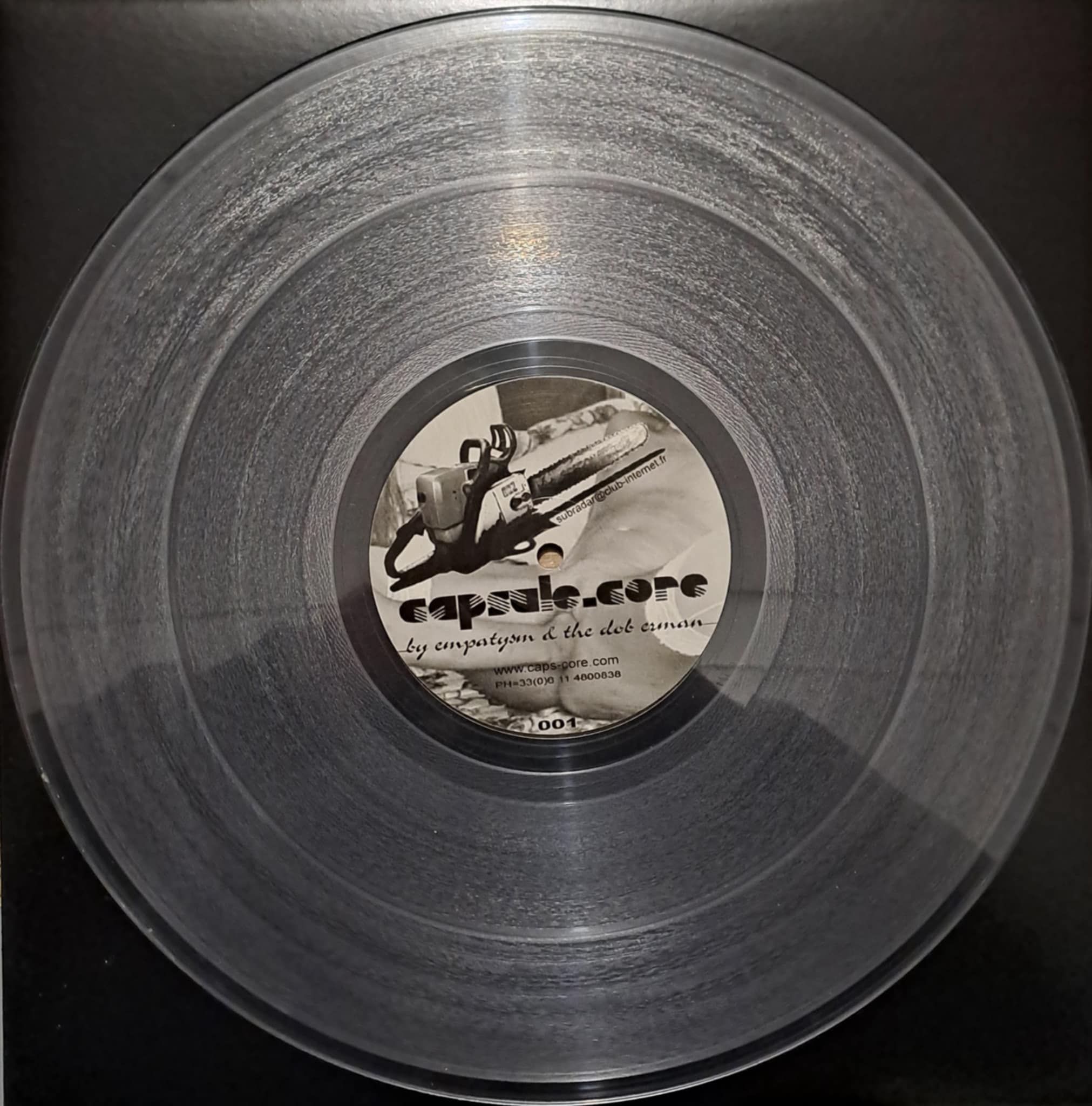 Capsule Core 01 (Transparent) - vinyle hardcore