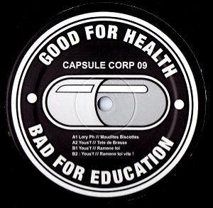 Capsule Corp 09 - vinyle freetekno