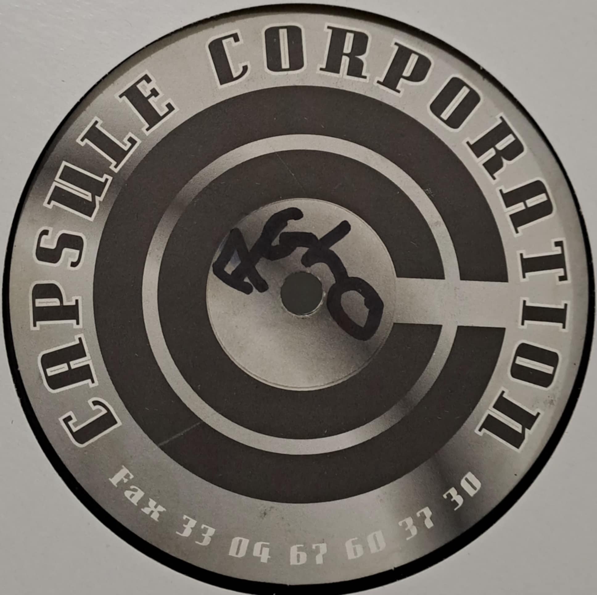 Capsule Corporation 001 - vinyle freetekno