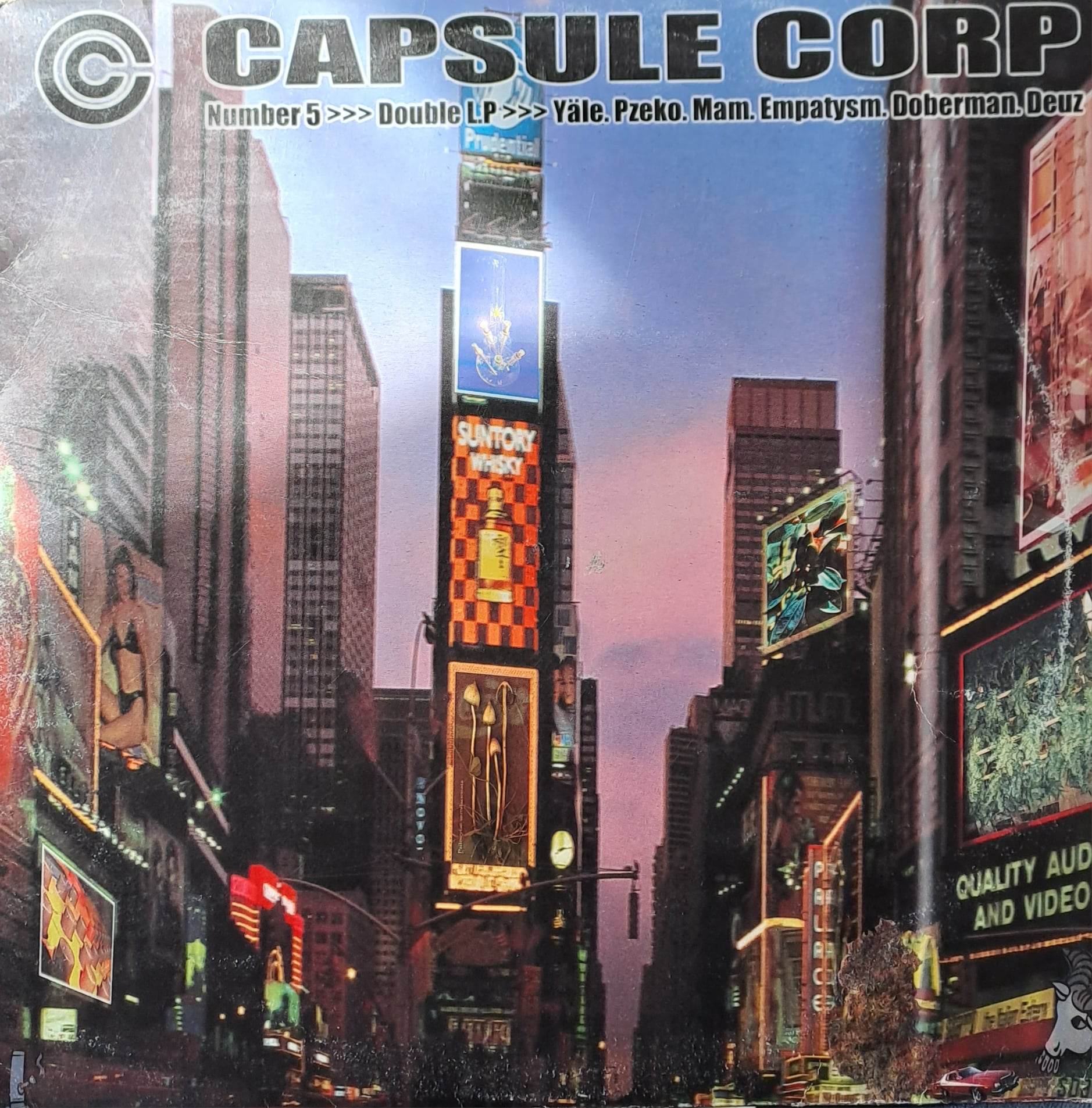 Capsule Corporation 05 - vinyle freetekno