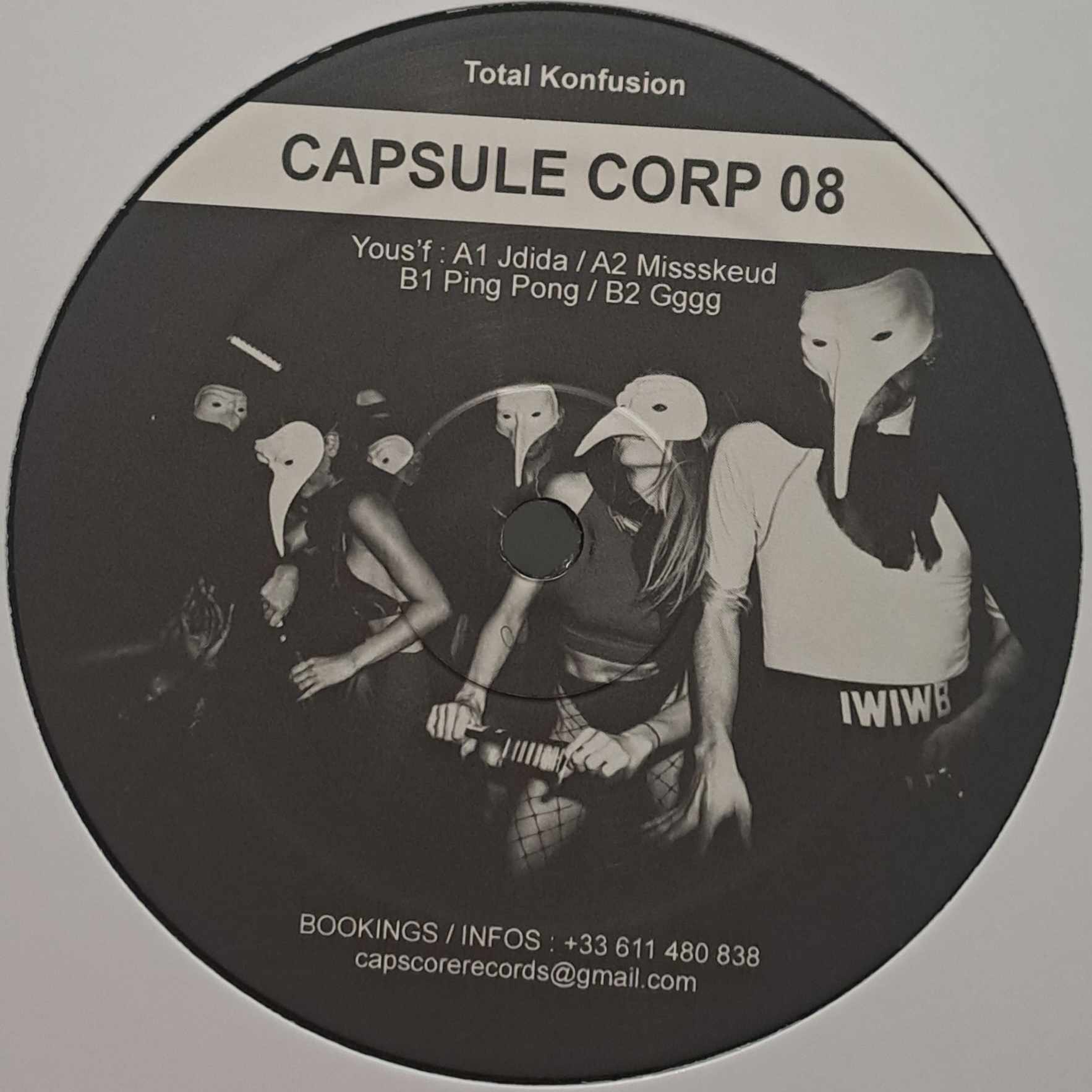 Capsule Corporation 08 RP - vinyle freetekno