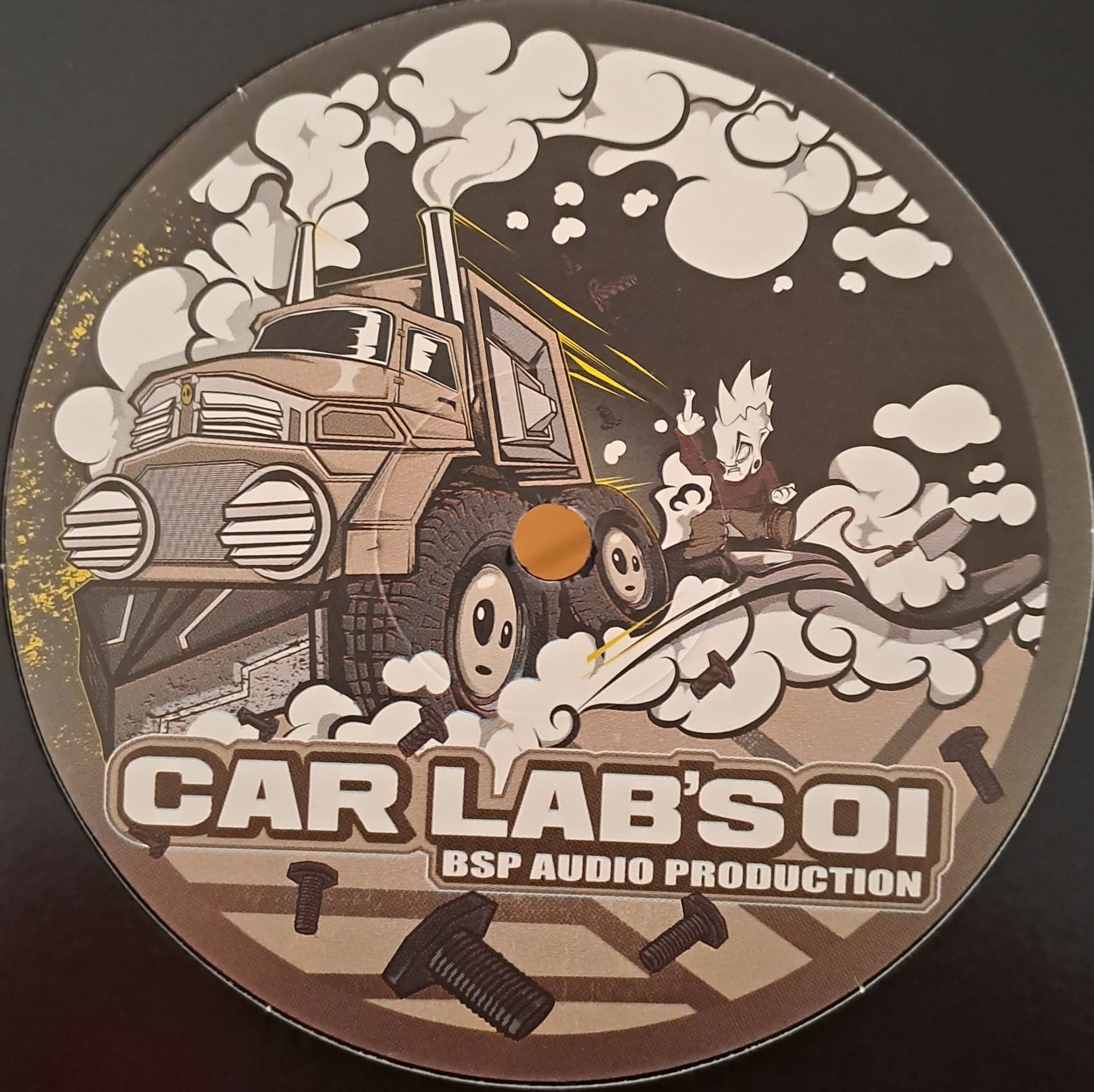 Car Lab's 01 (toute dernière copie en stock) - vinyle freetekno