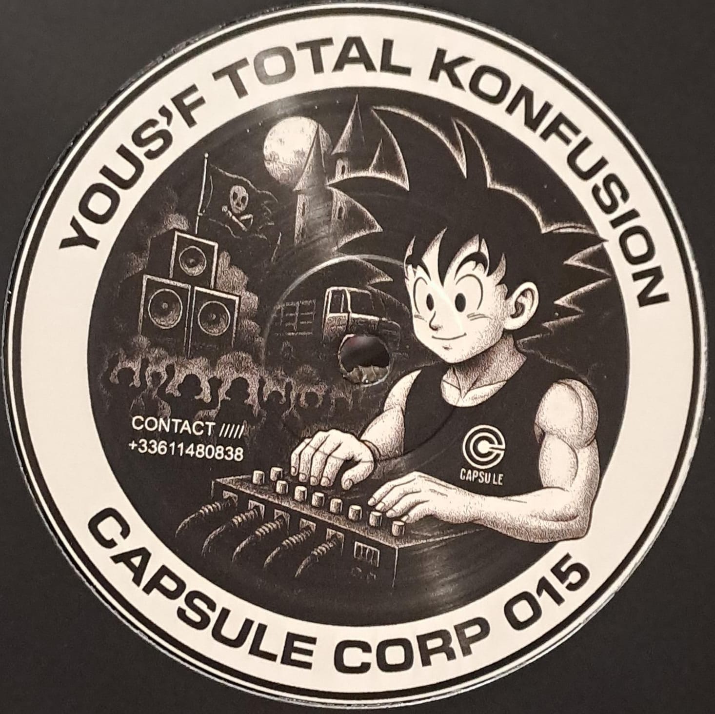 Capsule Corp 15 - vinyle freetekno