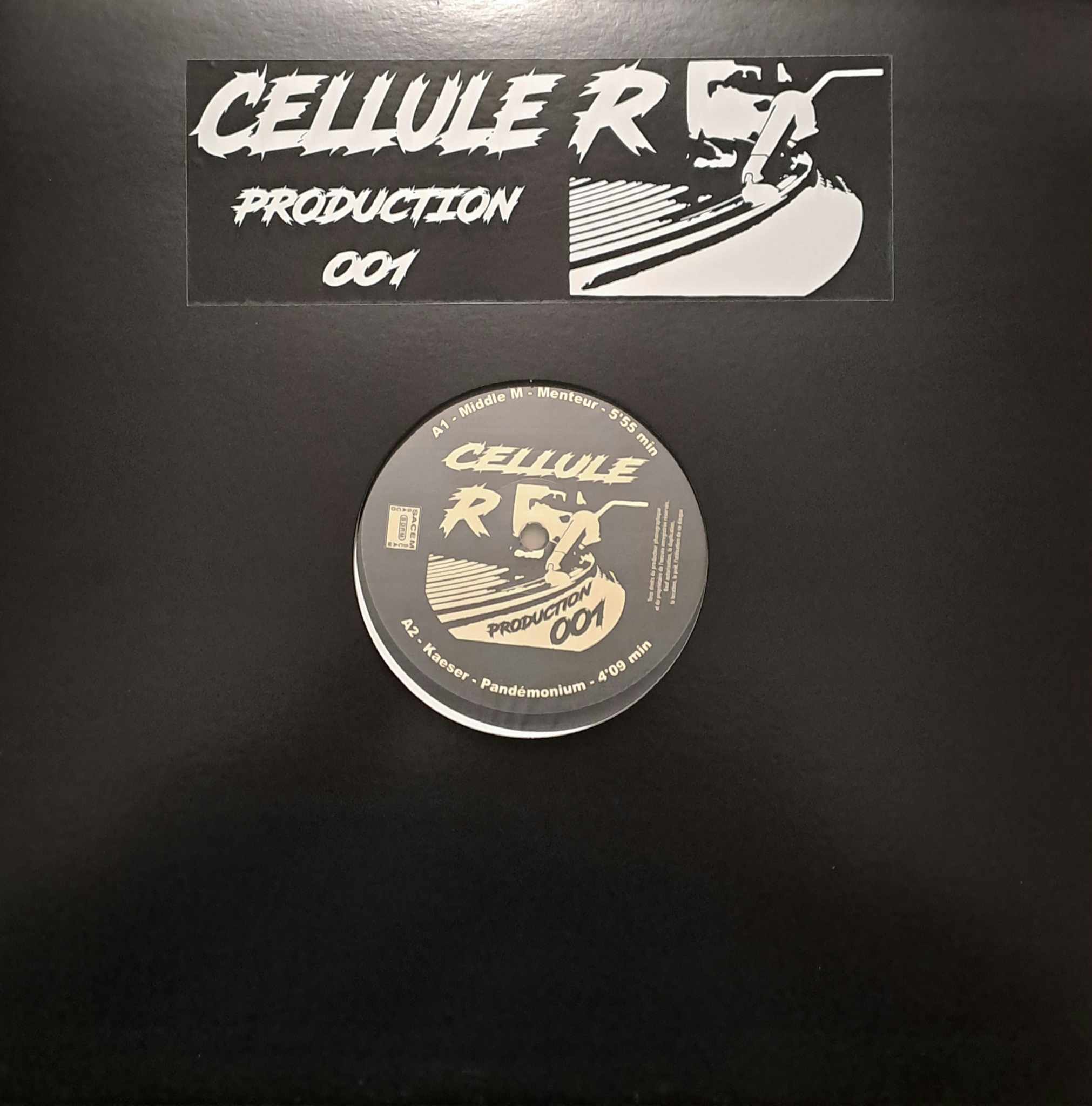 Cellule R Production 01 - vinyle hardcore