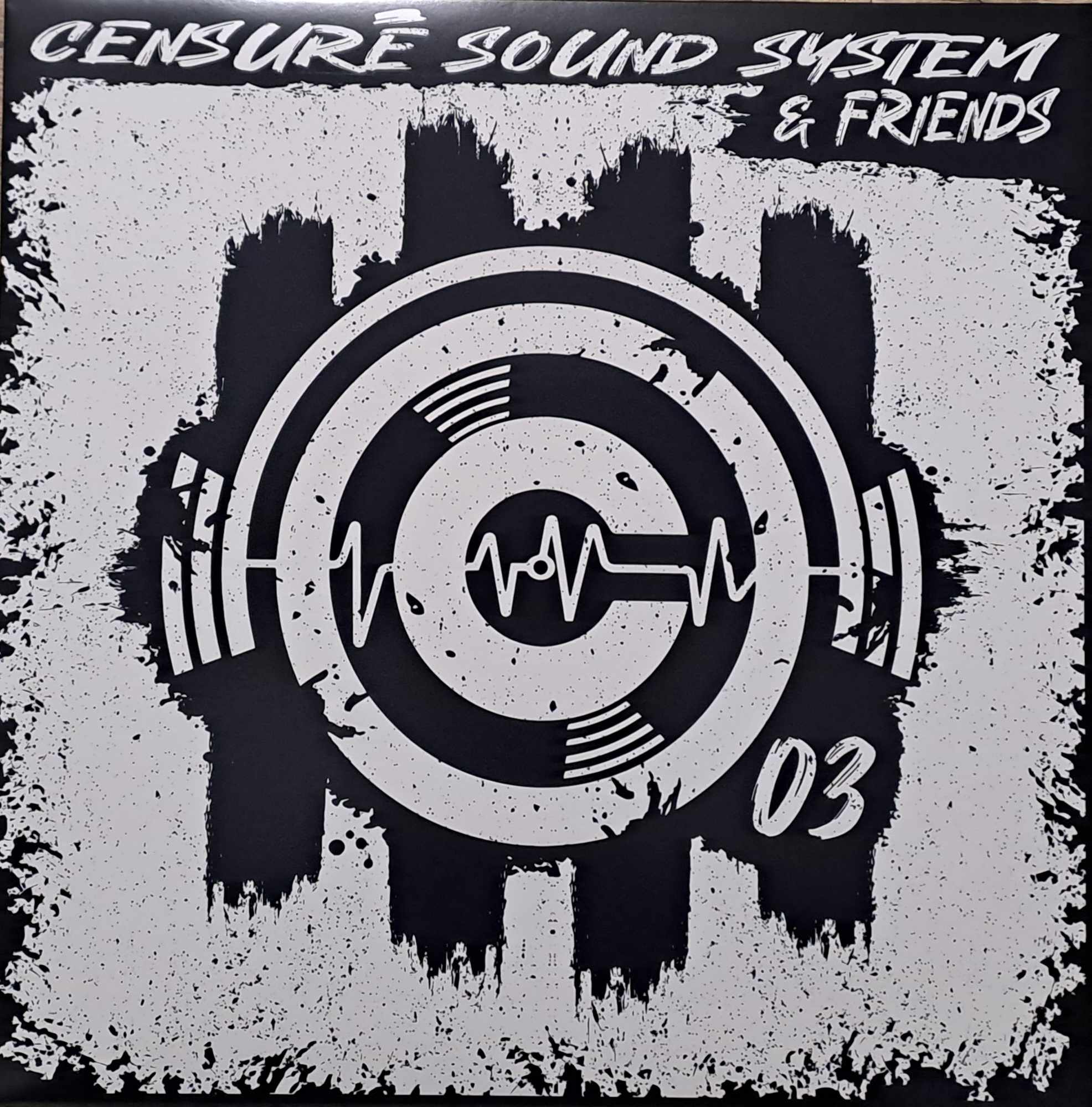 Censuré Sound System 03 - vinyle hardcore