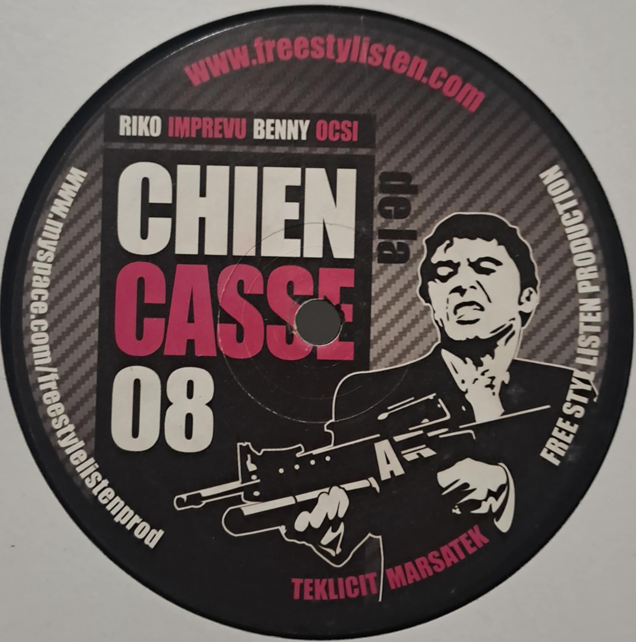 Chien De La Casse 08 - vinyle freetekno