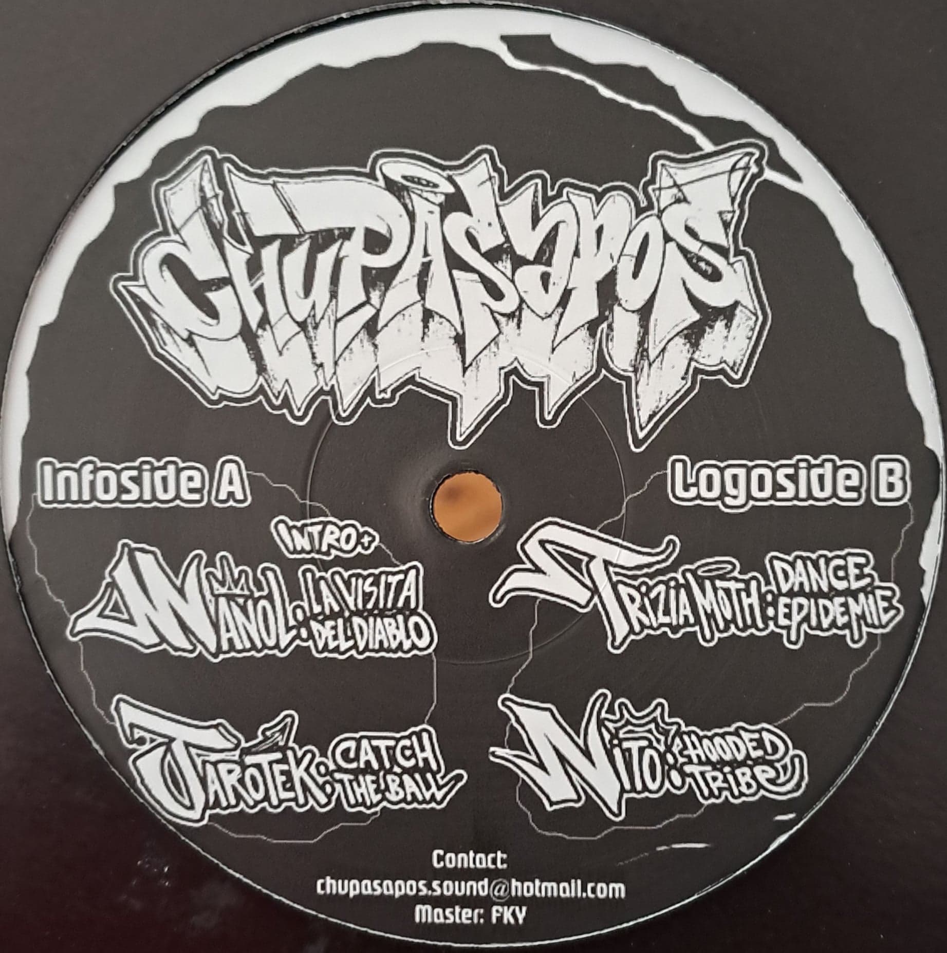 Chupasapos 01 (dernières copies en stock) - vinyle freetekno