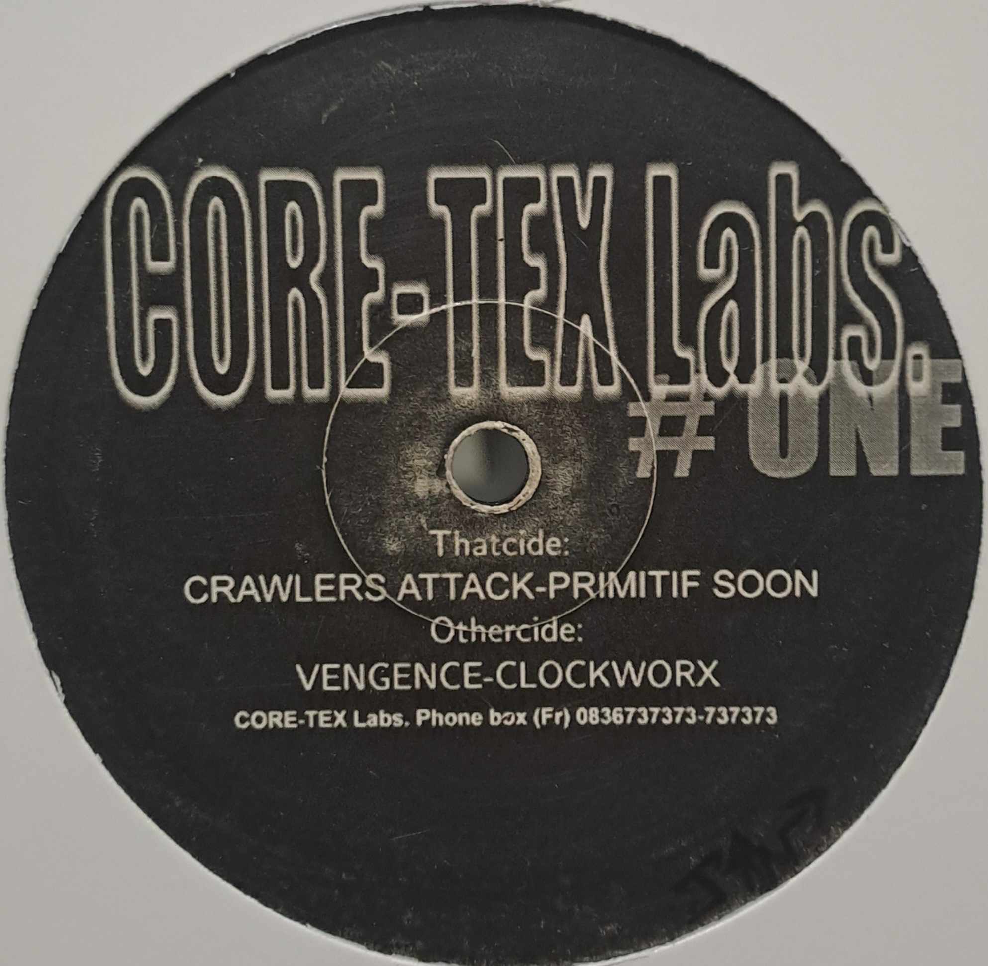 CORE-TEX Labs. 01 - vinyle hardcore