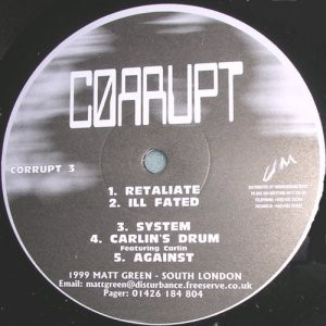 Corrupt 3 - vinyle hardcore