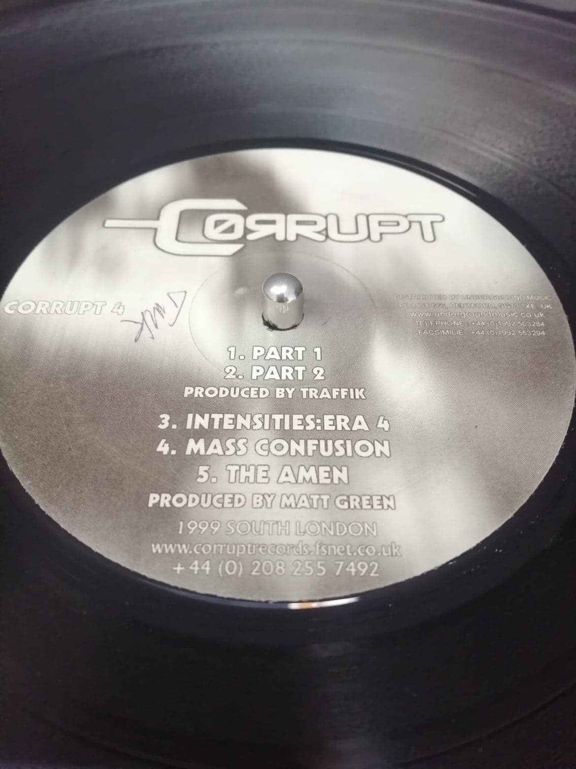 Corrupt 4 - vinyle hardcore