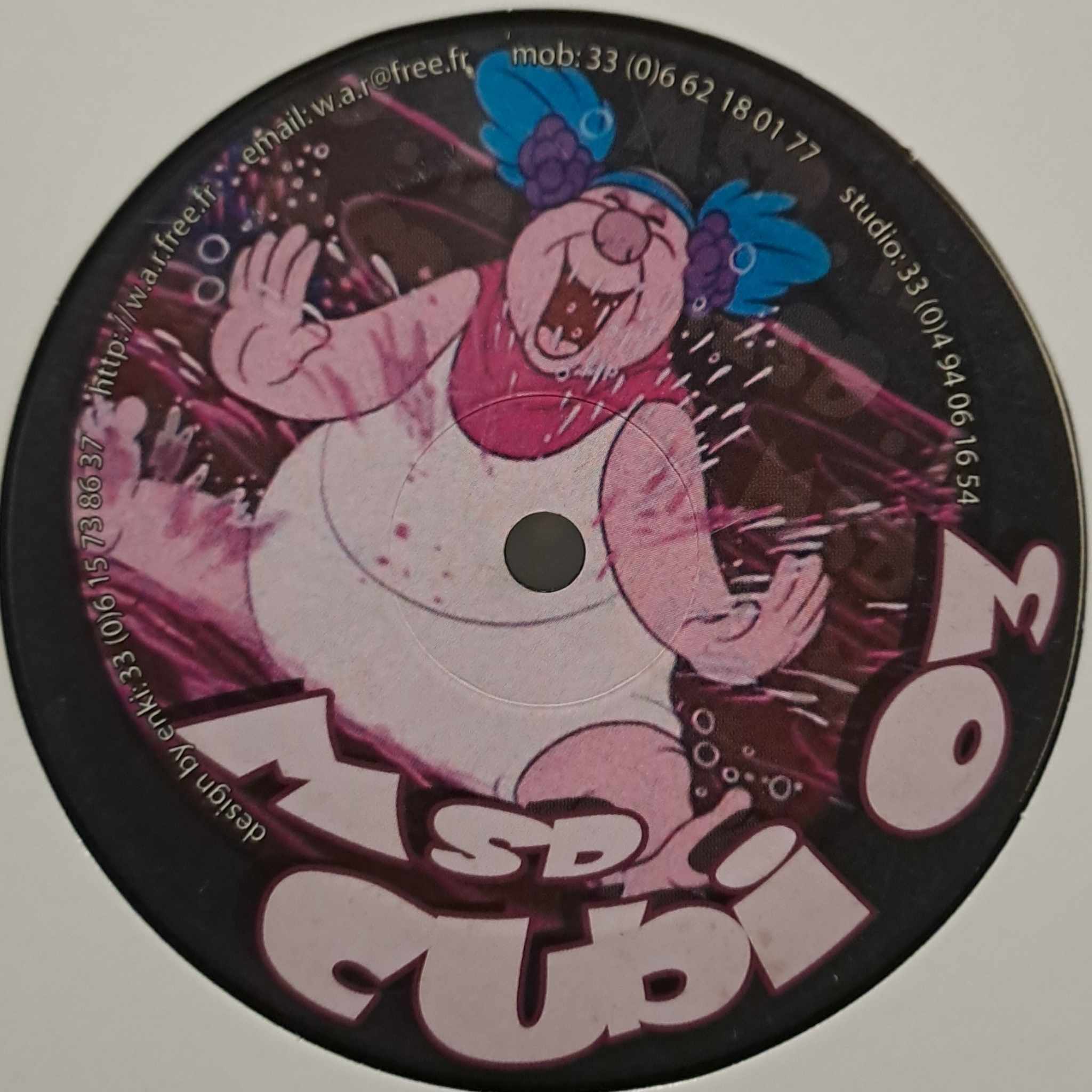 Cubi 03 - vinyle freetekno