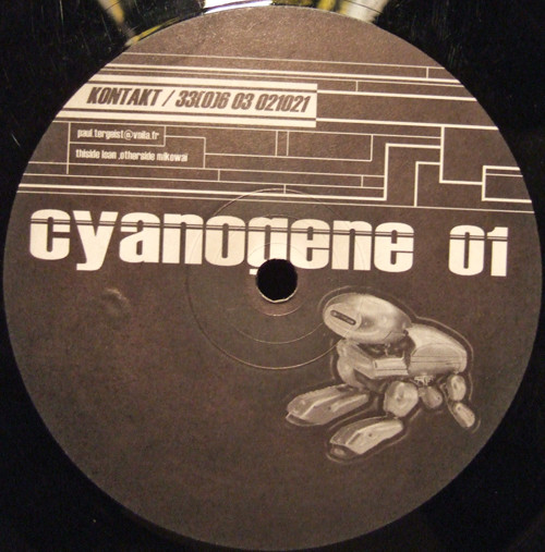 Cyanogene 01 - vinyle freetekno
