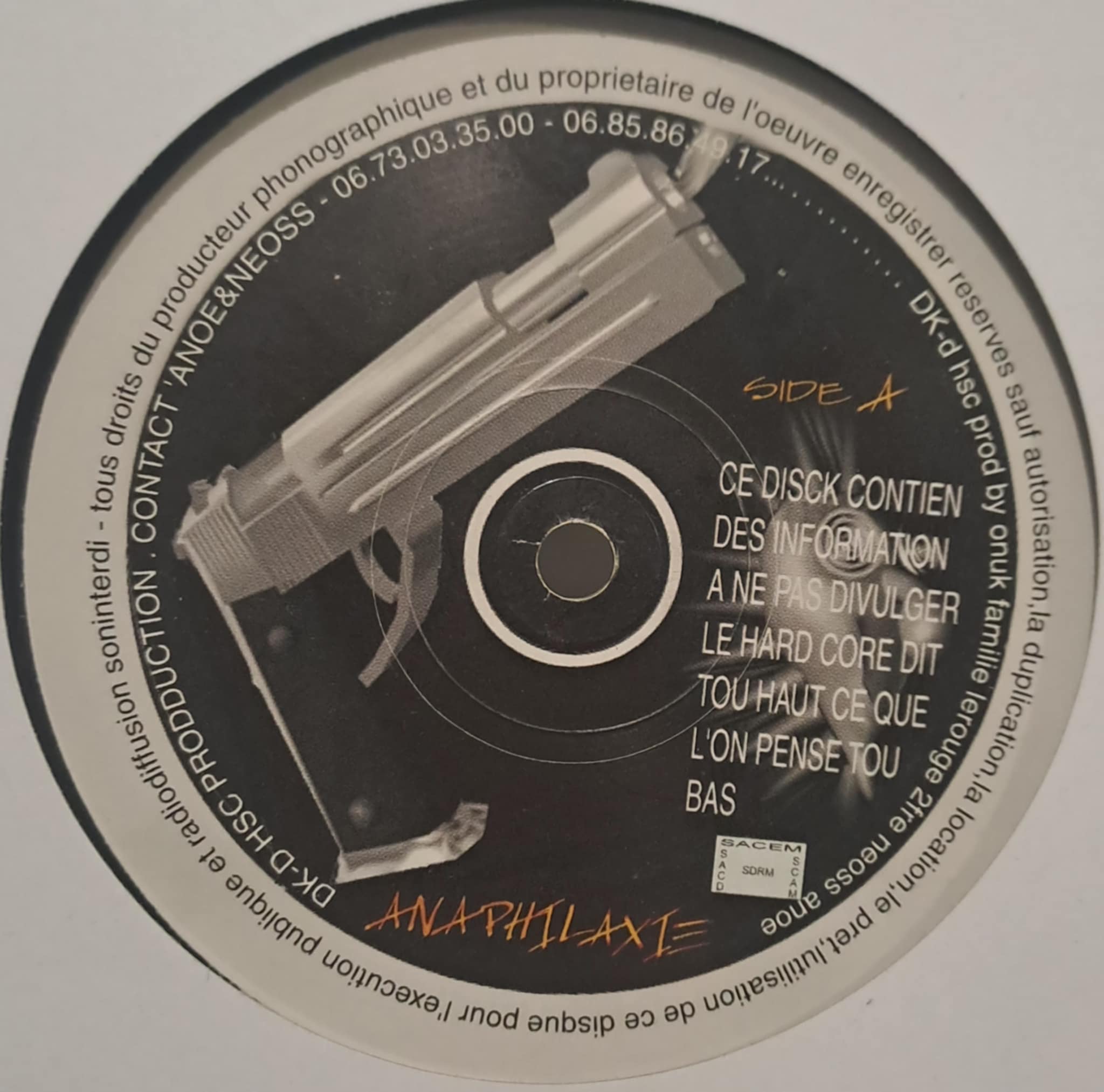 D-Kade Hsc 001 - vinyle speedcore