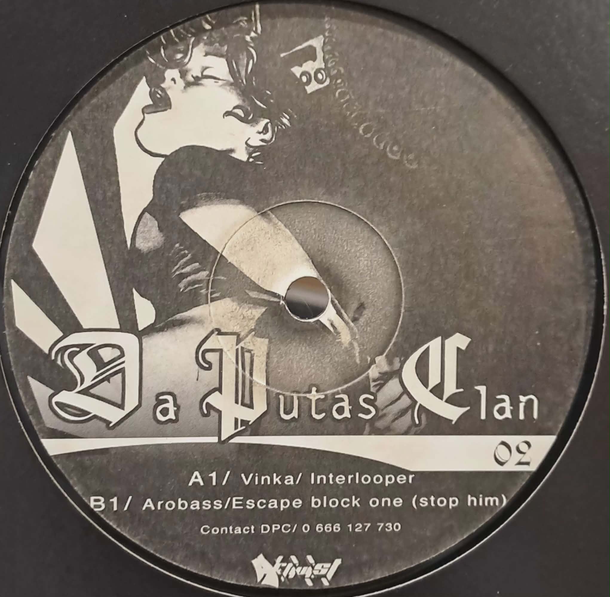 Da Putas Clan 02 - vinyle freetekno