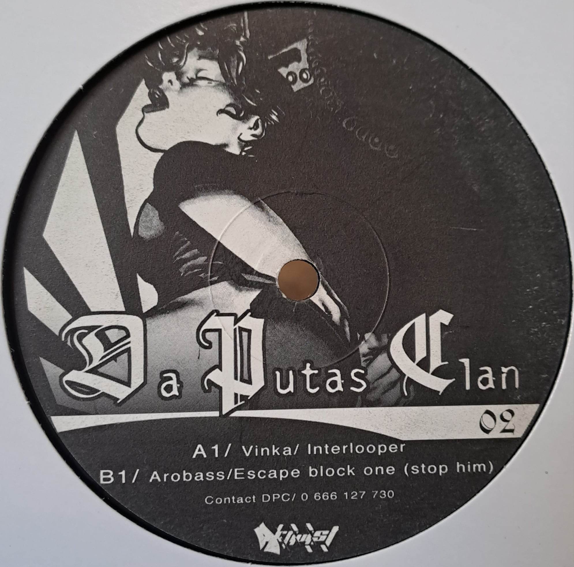 Da Putas Clan 02 - vinyle freetekno