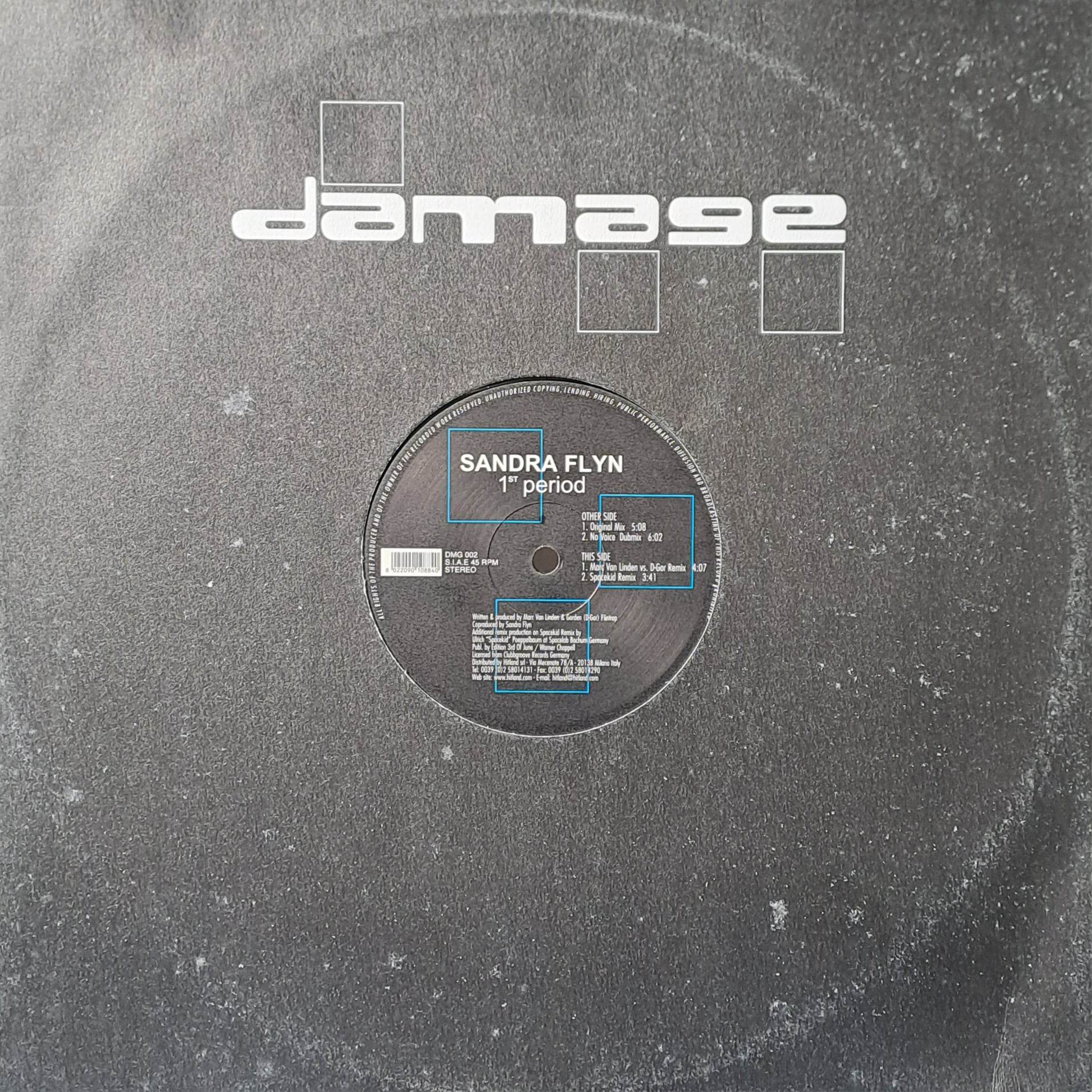 Damage 02 - vinyle techno