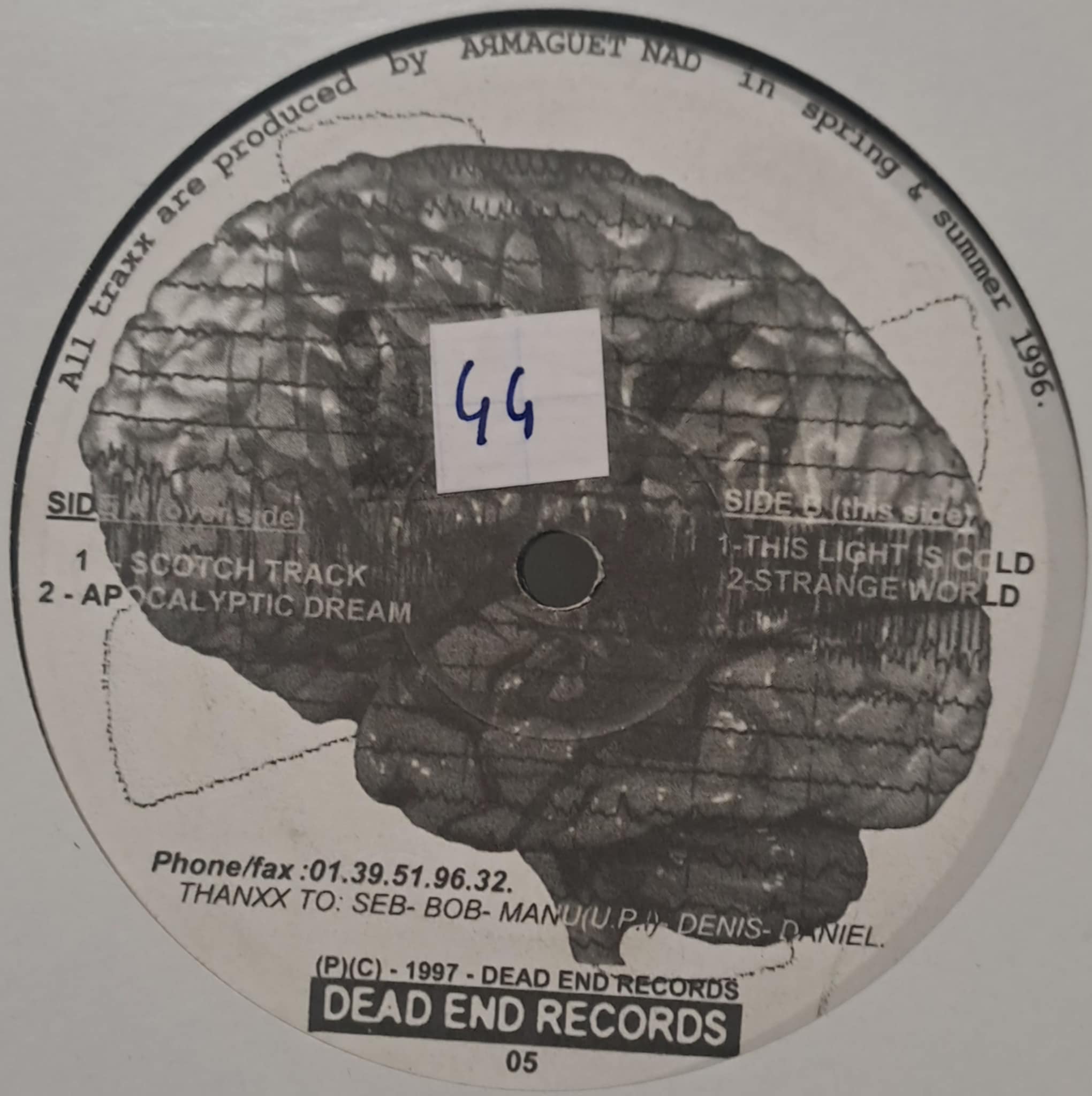 Dead End Records 05 - vinyle hardcore