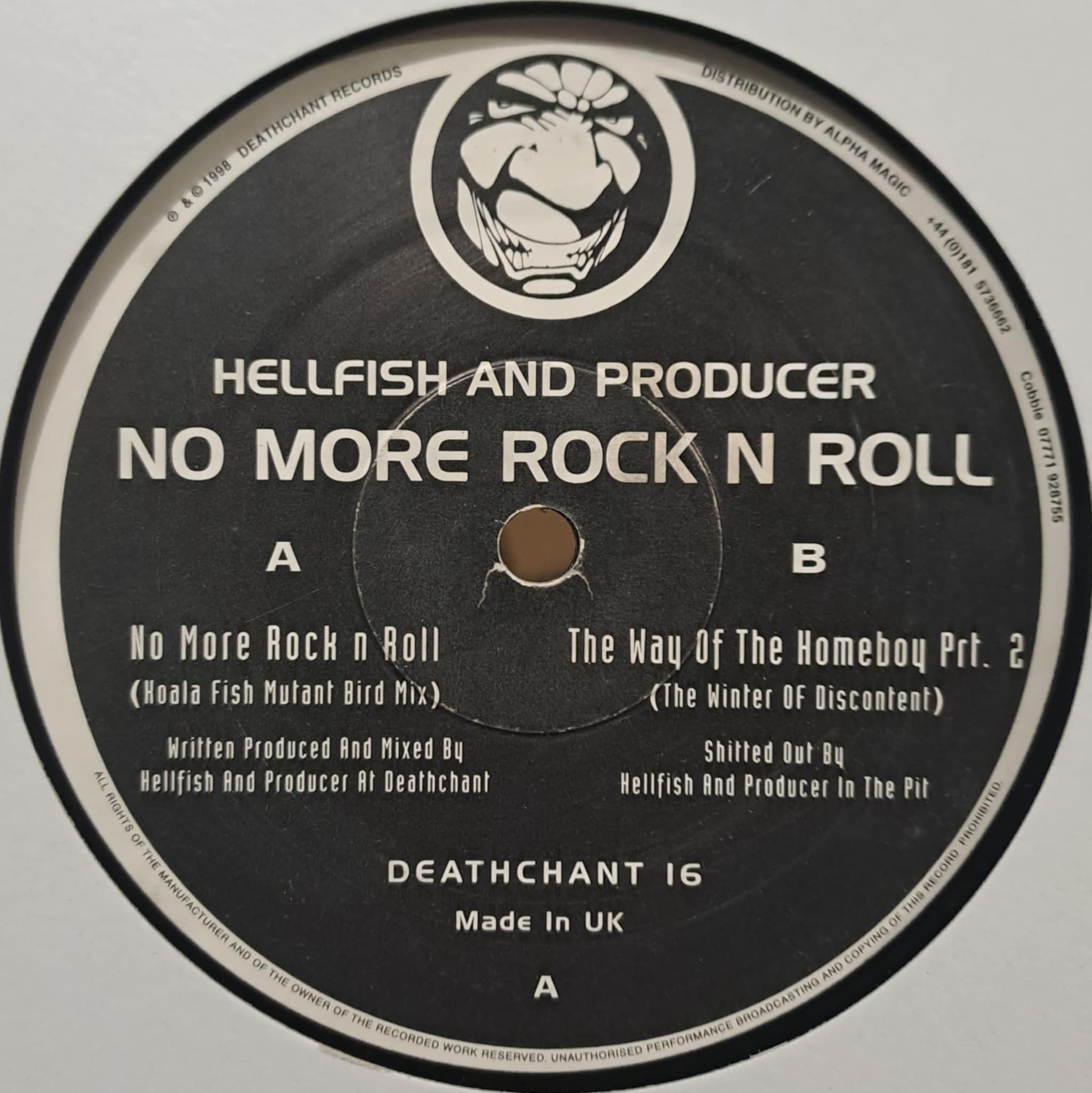 Deathchant 16 - vinyle hardcore