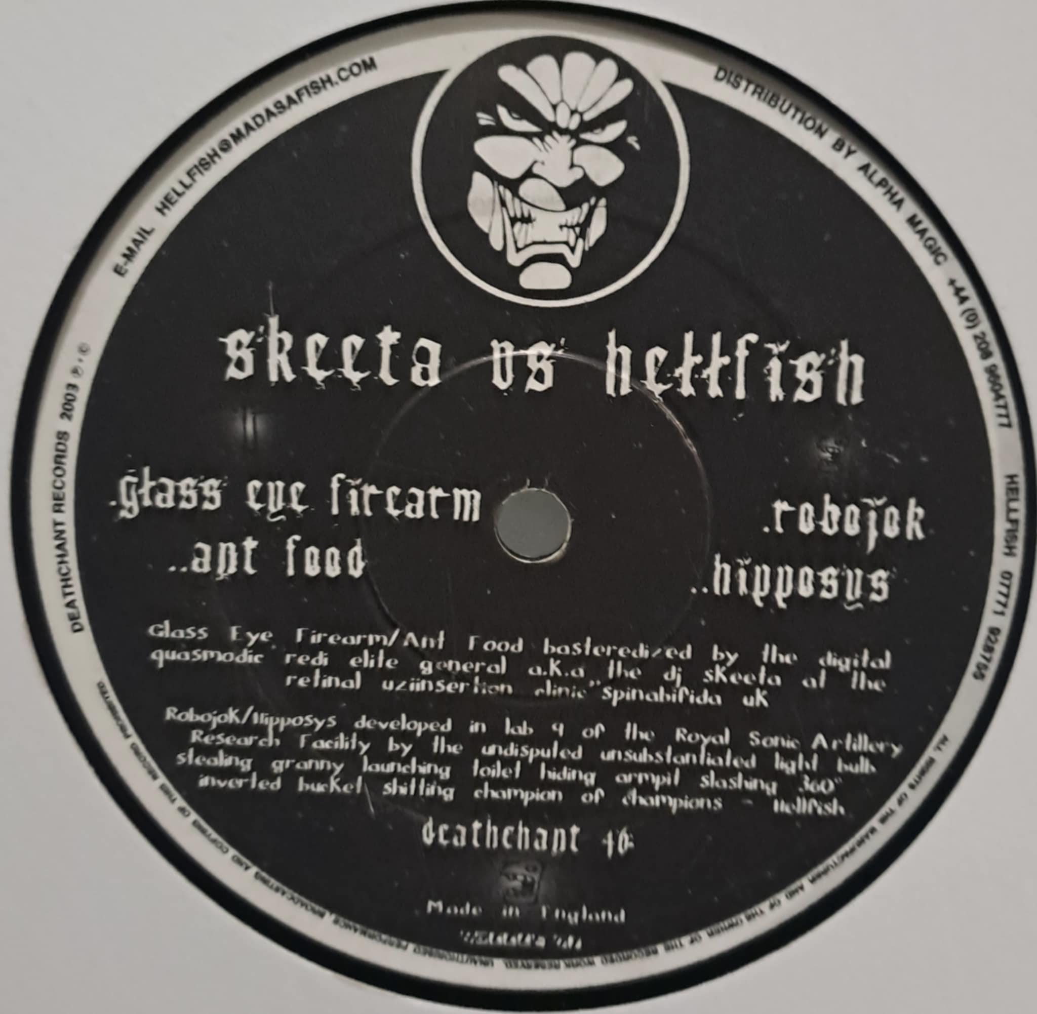 Deathchant 46 - vinyle hardcore