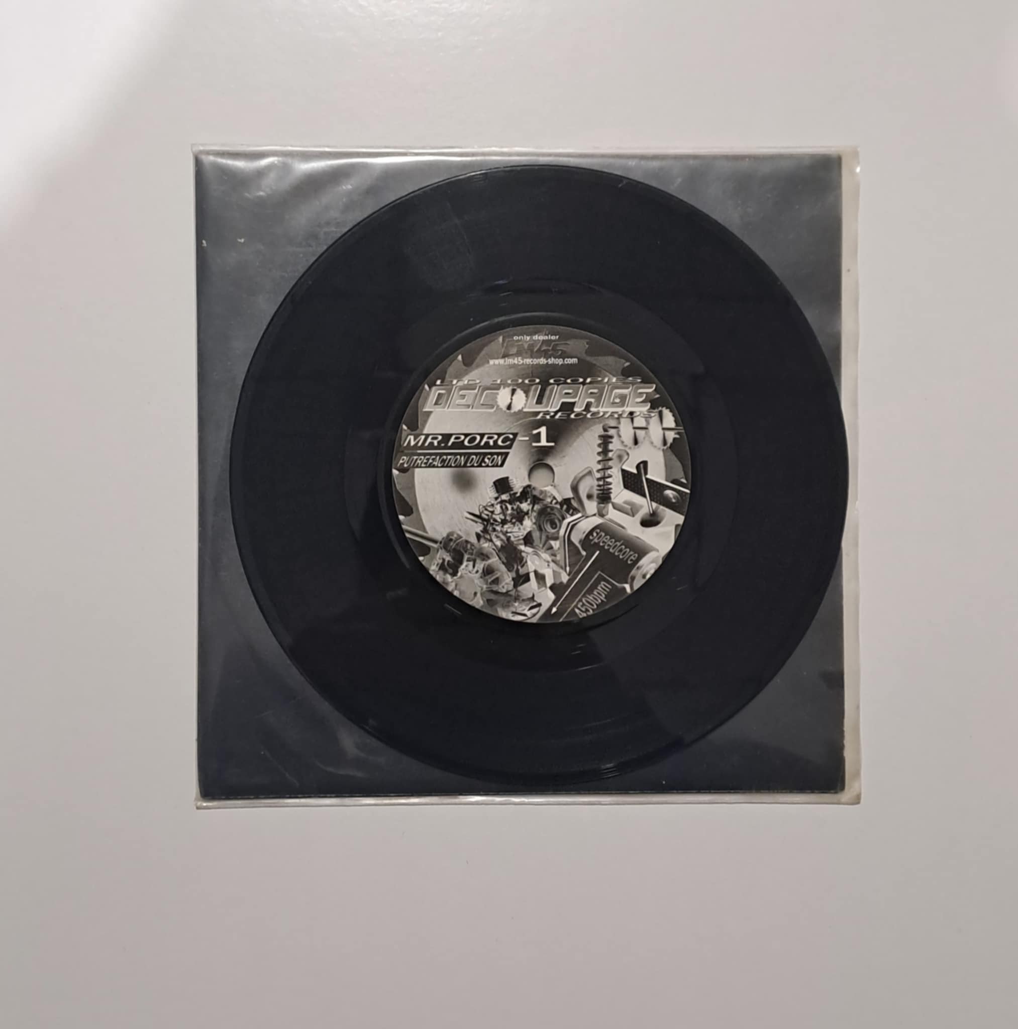 Decoupage Records -1 - vinyle speedcore