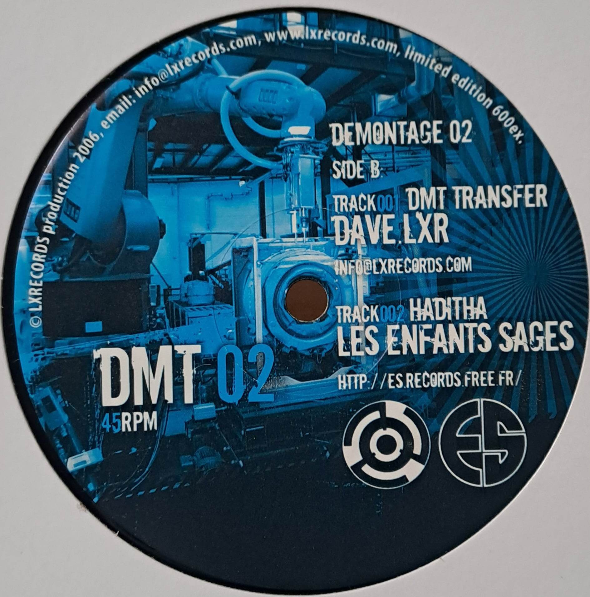 Demontage 02 - vinyle freetekno