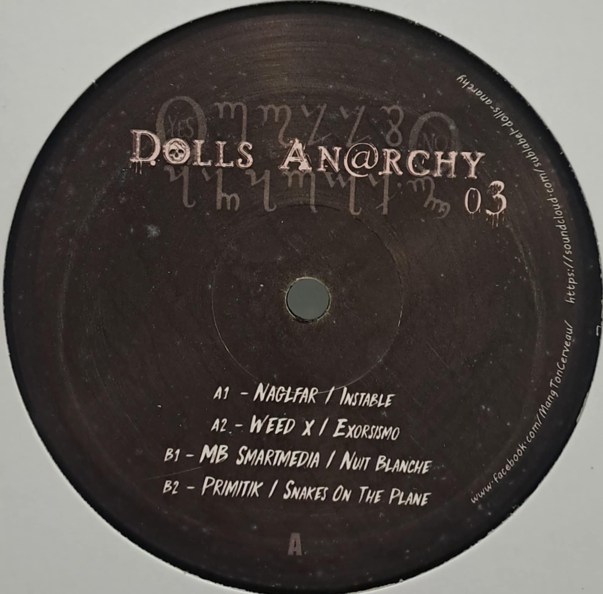 Dolls Anarchy 03 - vinyle freetekno