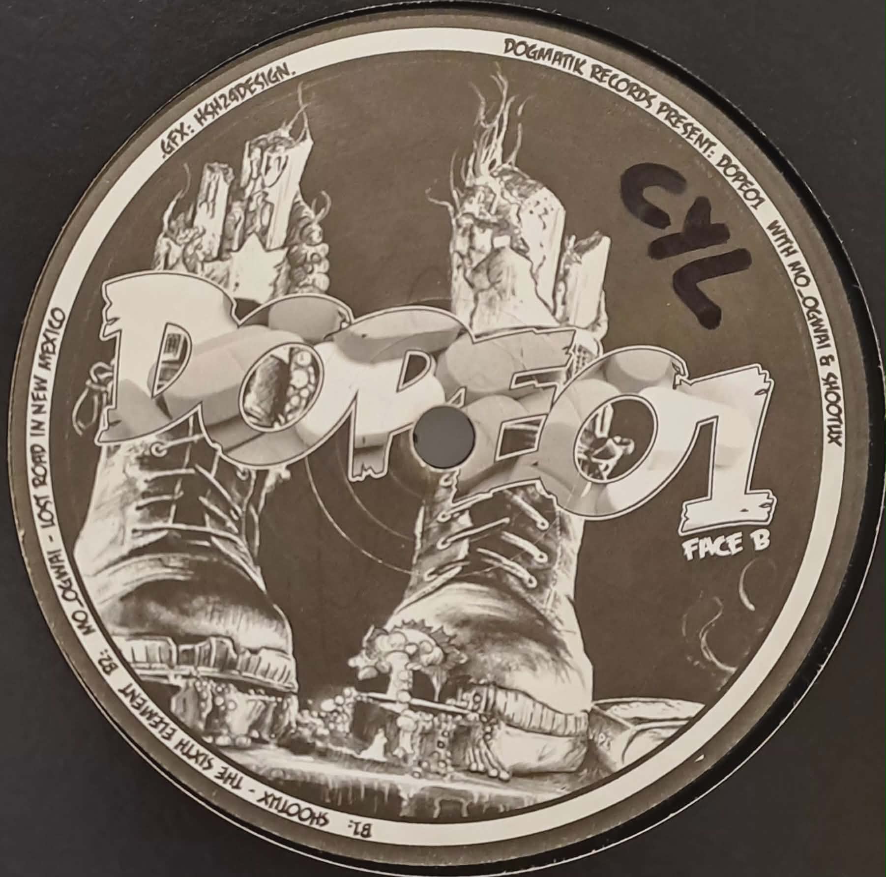 Dope 01 - vinyle freetekno