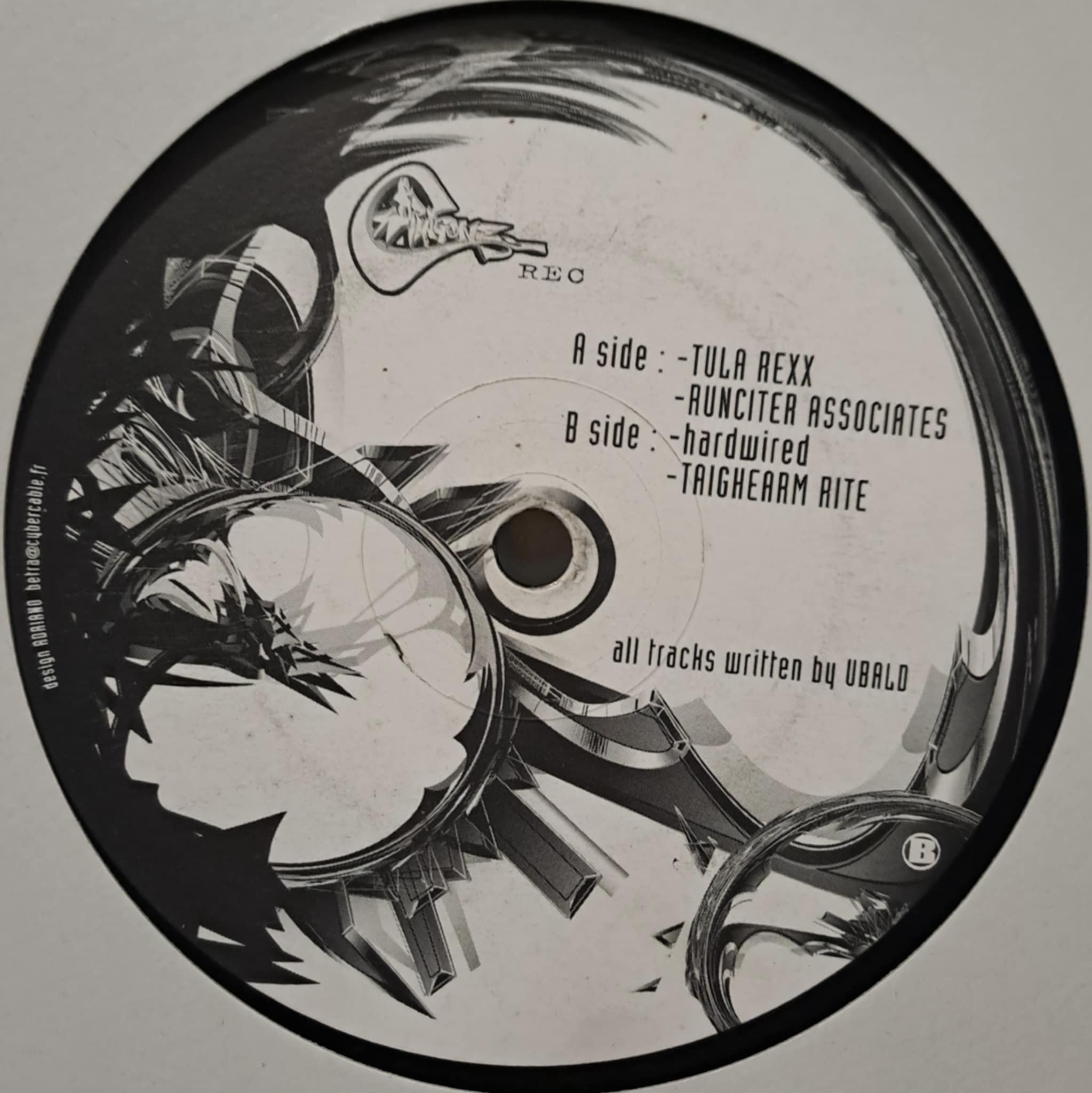 Dragone 001 - vinyle freetekno