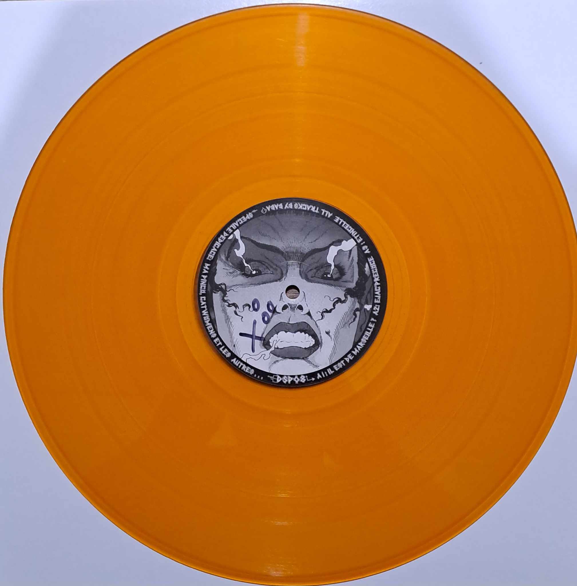 DSP 08 (Orange) - vinyle freetekno