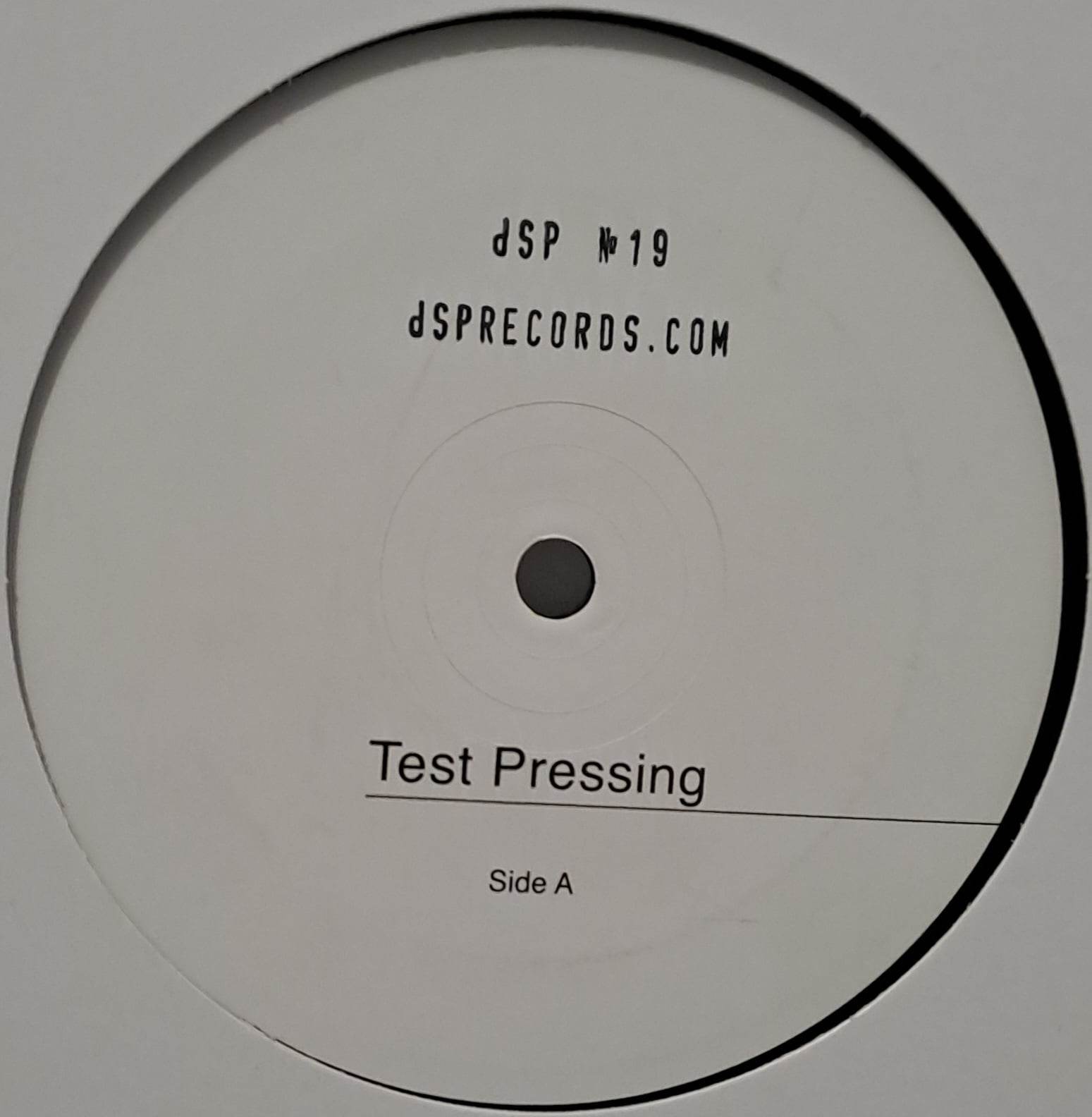 DSP 19 (White Label) - vinyle freetekno