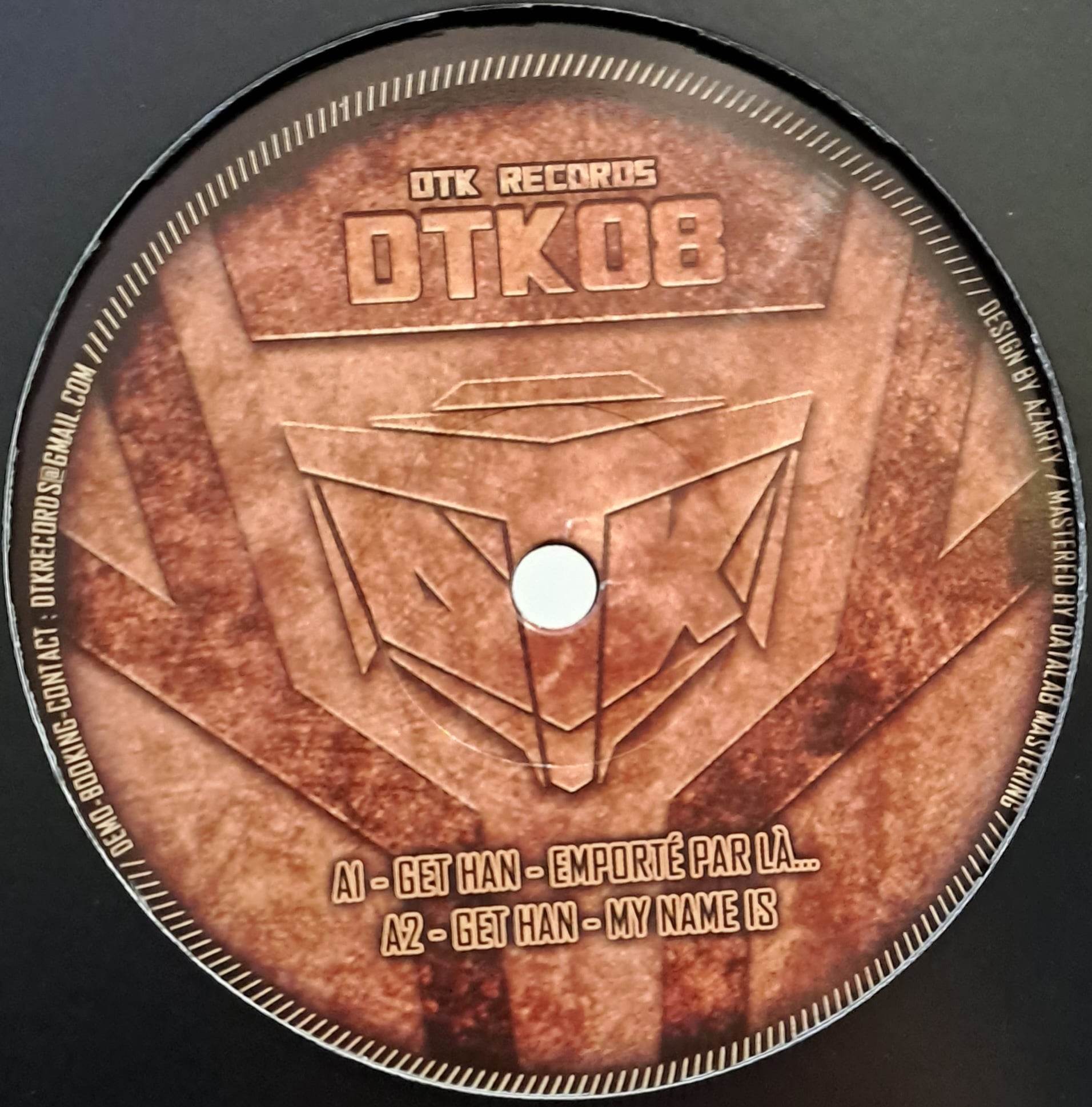 Dtraké 08 - vinyle hardcore