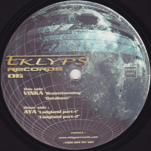 Eklyps Records 06 - vinyle freetekno
