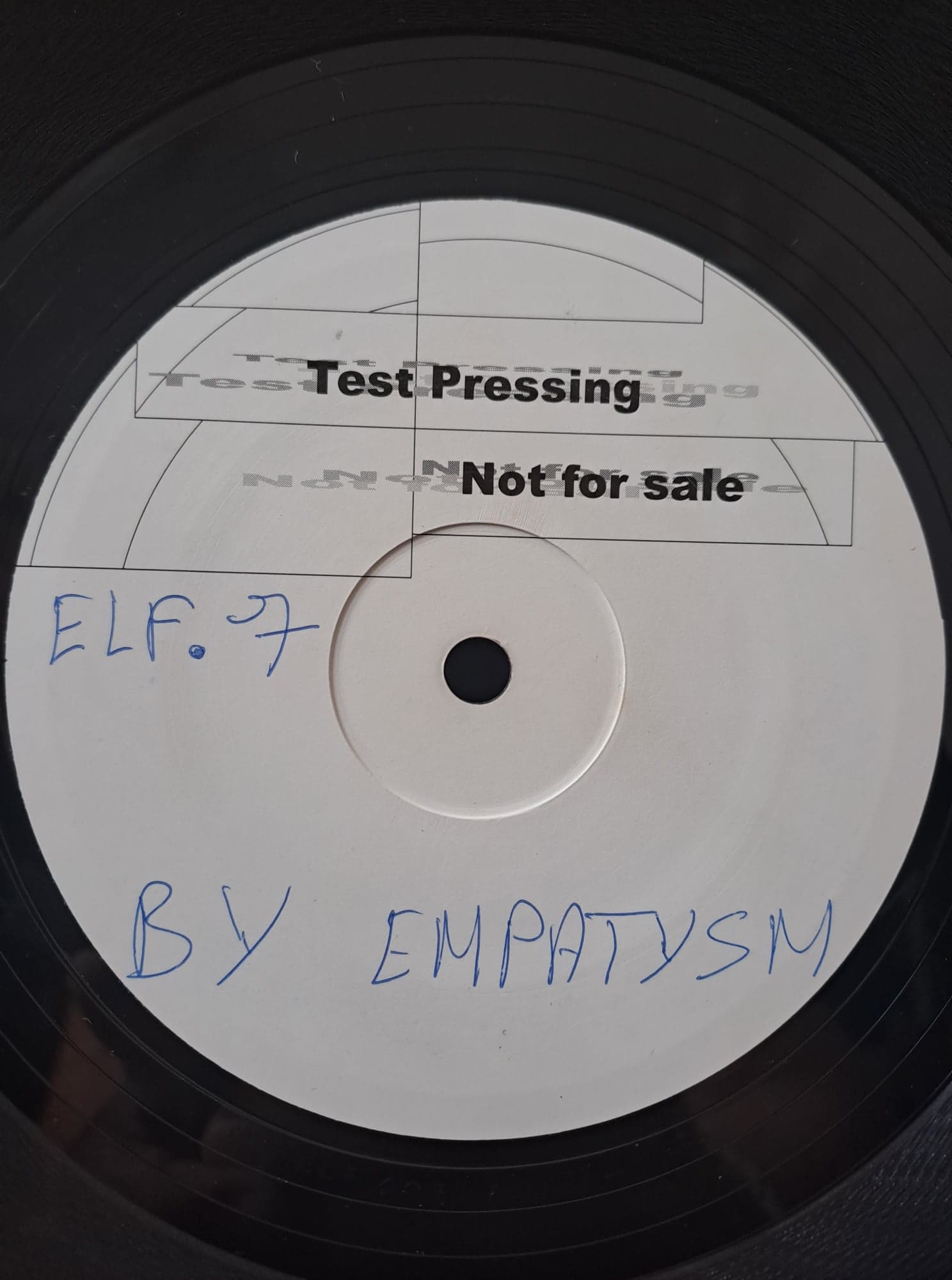 Electro Lab Factory 07 (Test Press) - vinyle freetekno