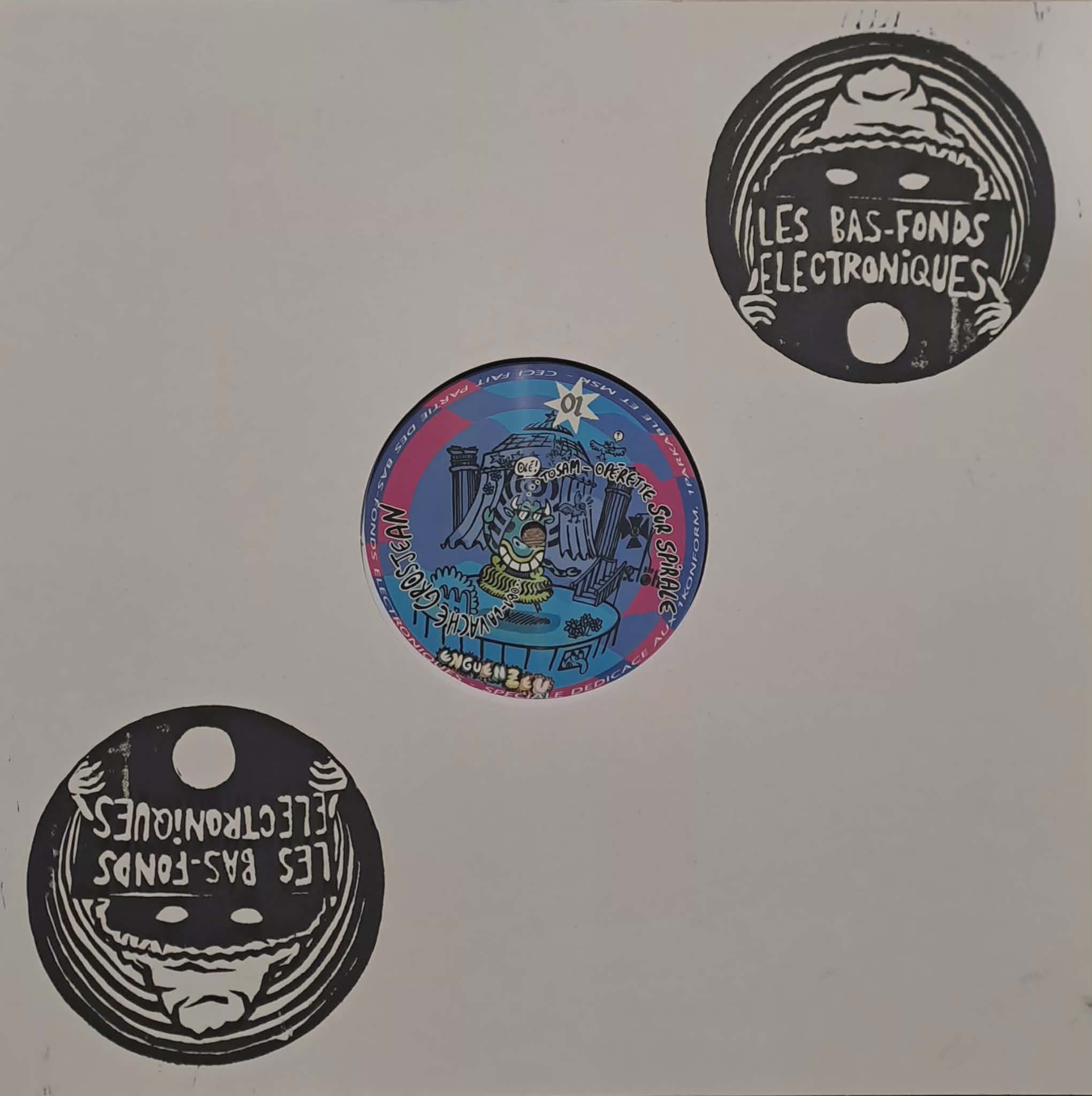 Enguenzeu 01 - vinyle freetekno