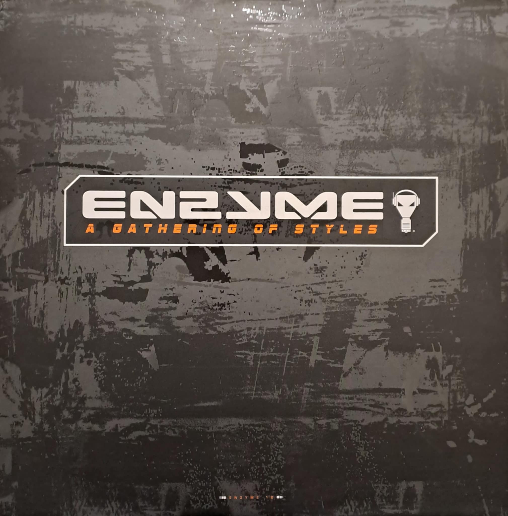 Enzyme Records 10 Transparent (seulement le disque 1 et 3) - vinyle gabber