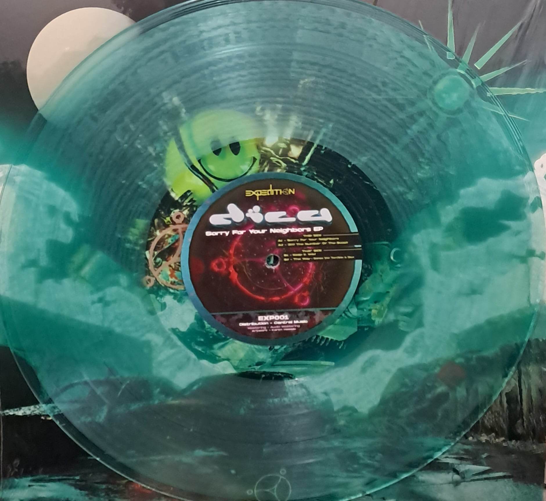 Expedition 01 ( Vert transparent) (toute dernière copie en stock) - vinyle acidcore