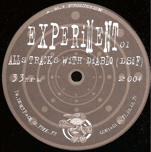 Experiment 01 - vinyle techno
