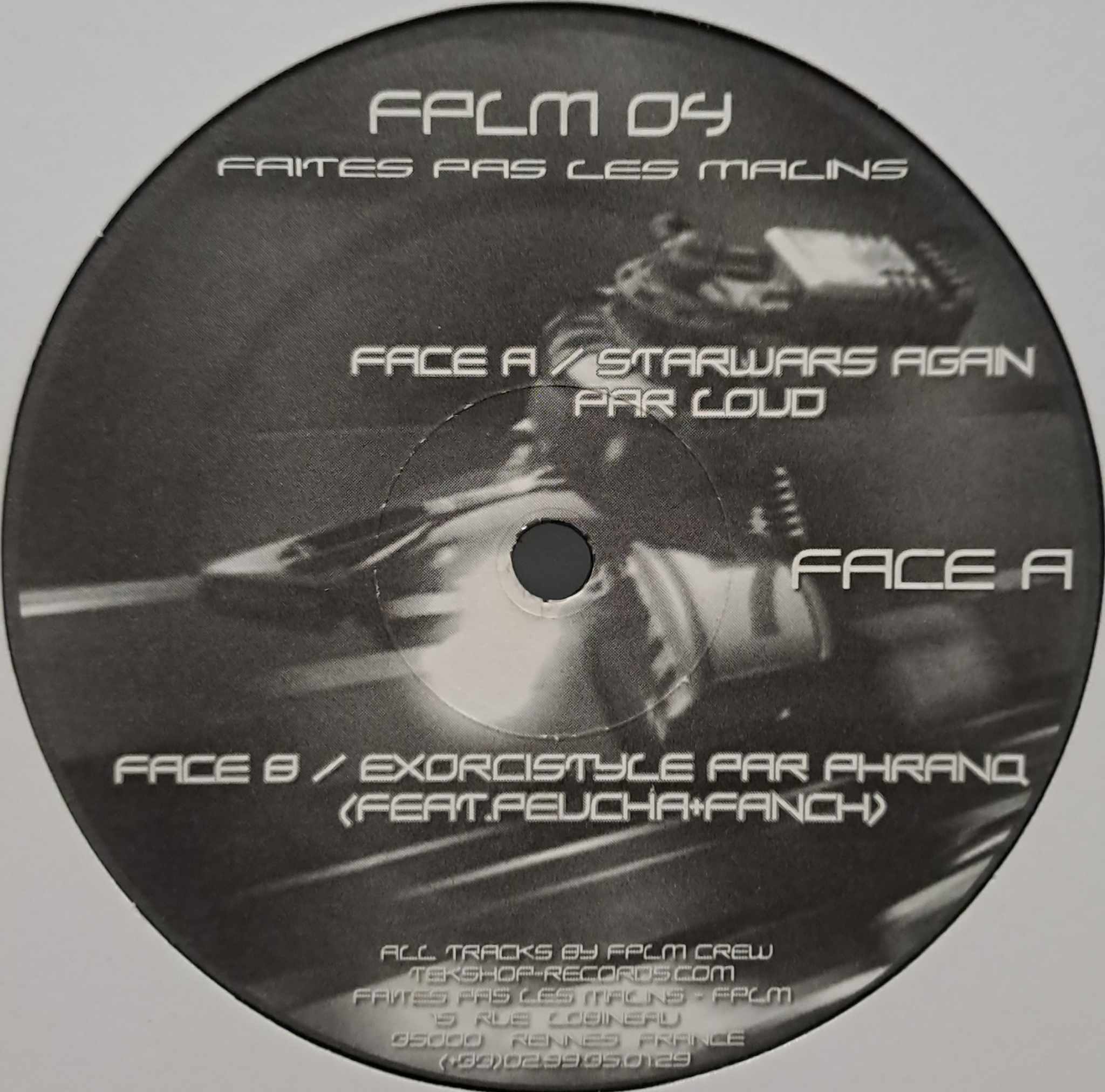 Faites Pas Les Malins 04 - vinyle freetekno