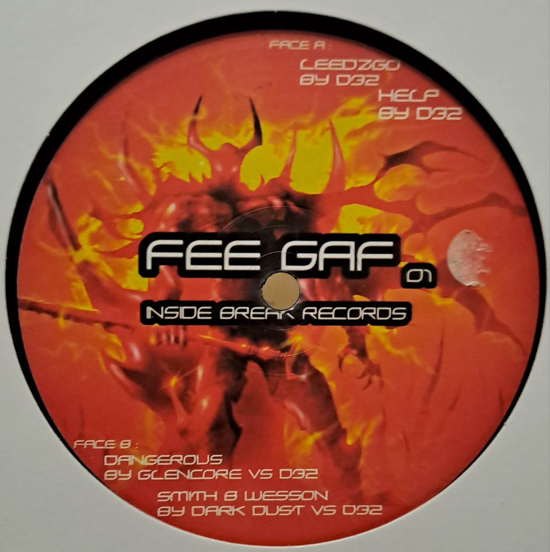 Fee Gaf 01 - vinyle hardcore