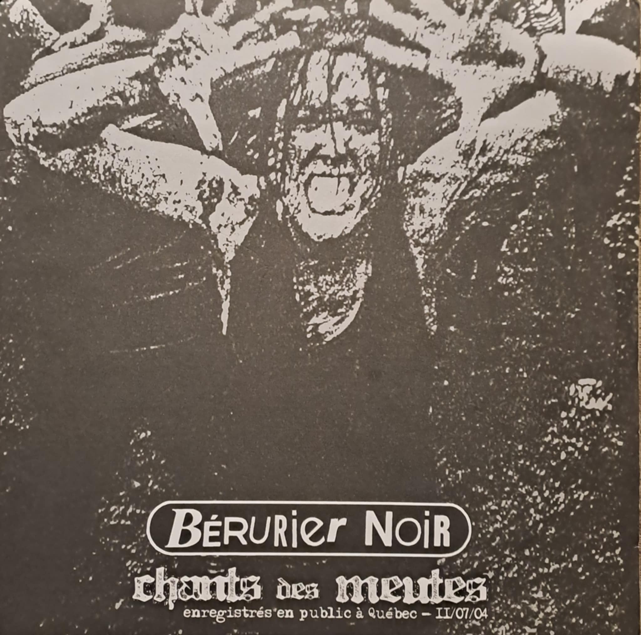 Bérurier Noir – Chants Des Meutes - vinyle Punk