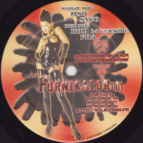 Fornikator 001 - vinyle freetekno
