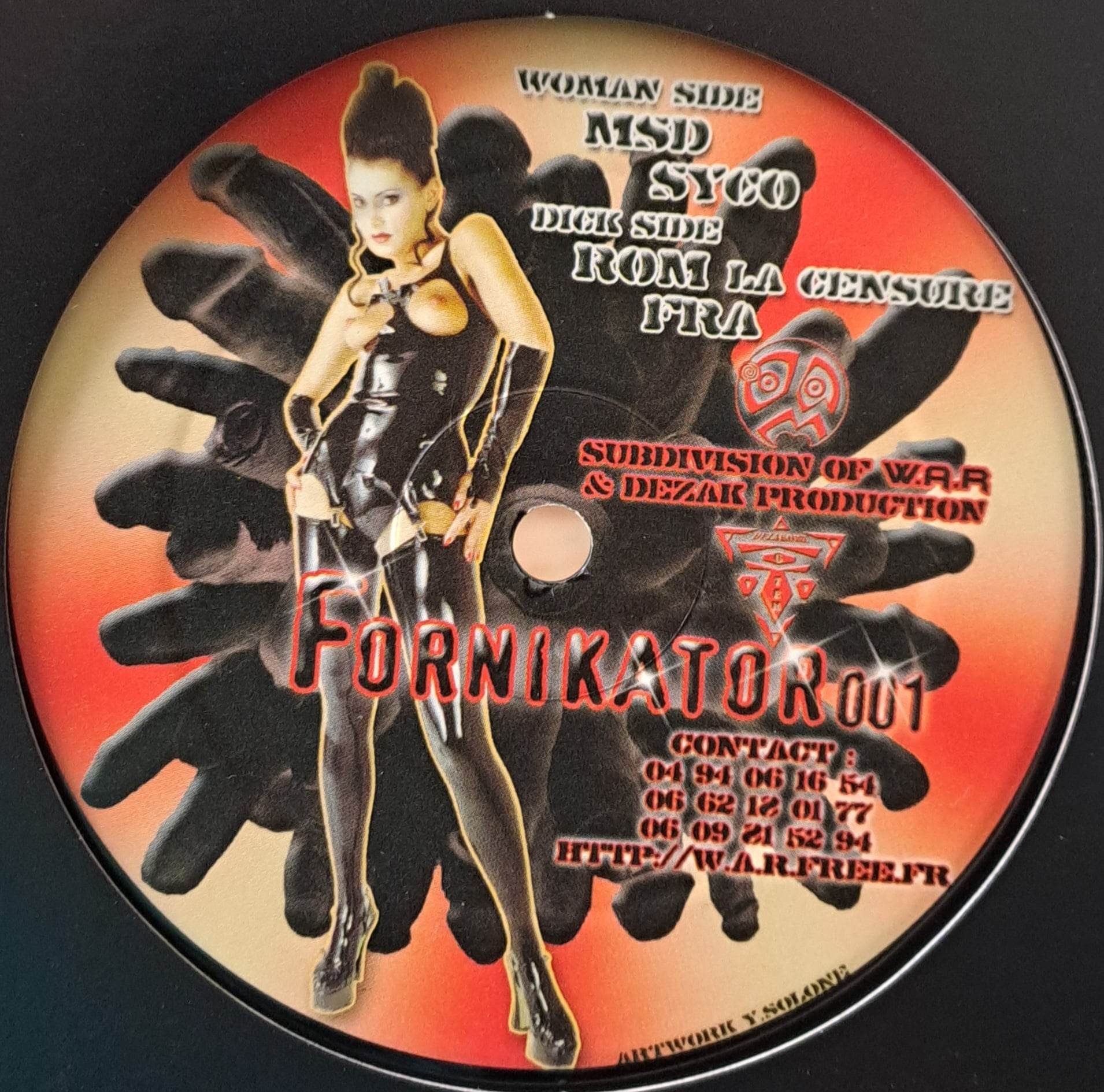 Fornikator 01 - vinyle freetekno
