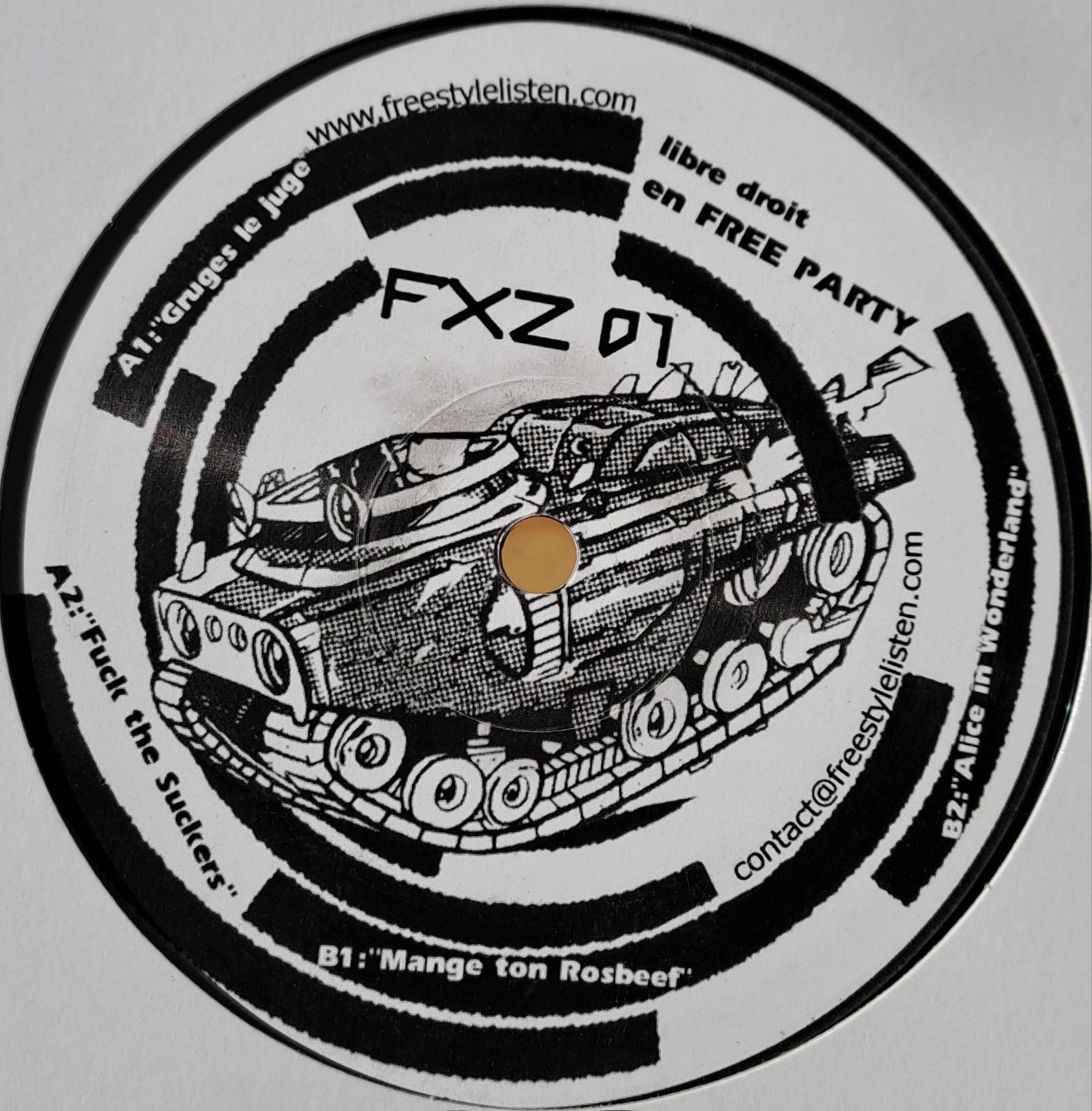 Foxtanz 001 RP - vinyle freetekno