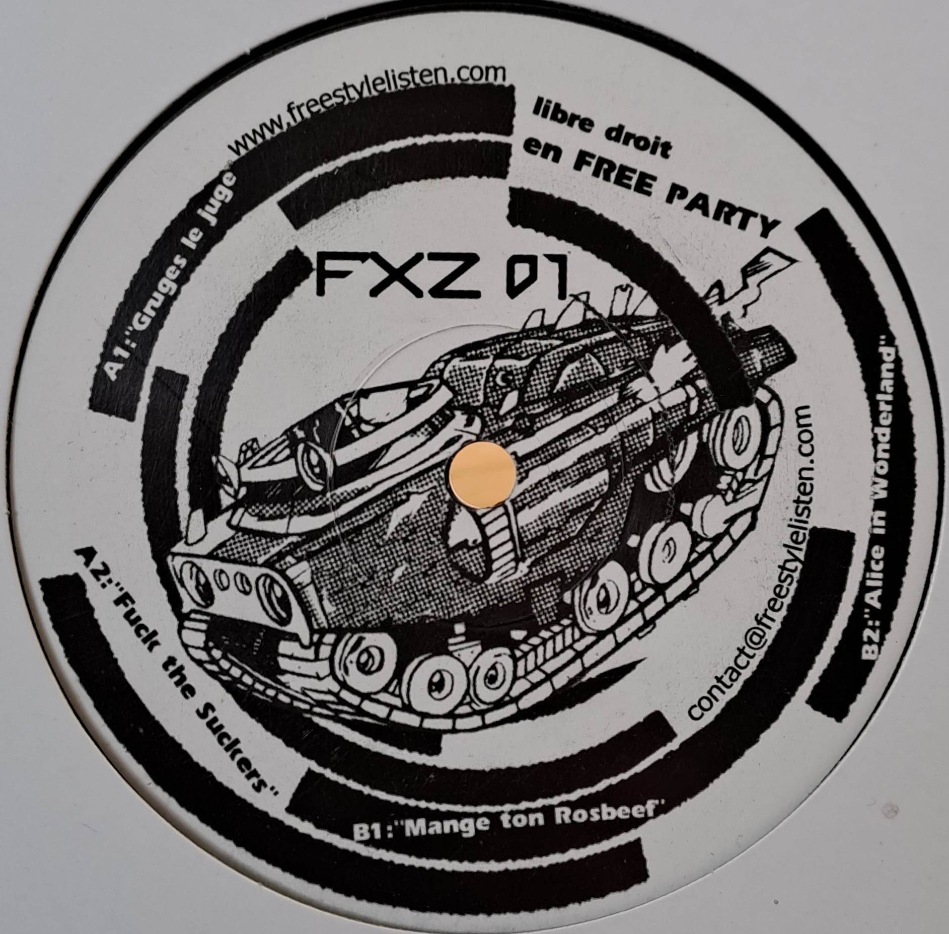 Foxtanz 01 RP - vinyle freetekno