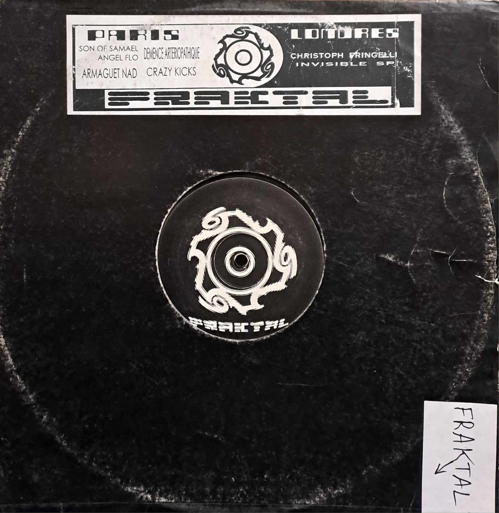 Fraktal Paris / Londres - vinyle hardcore
